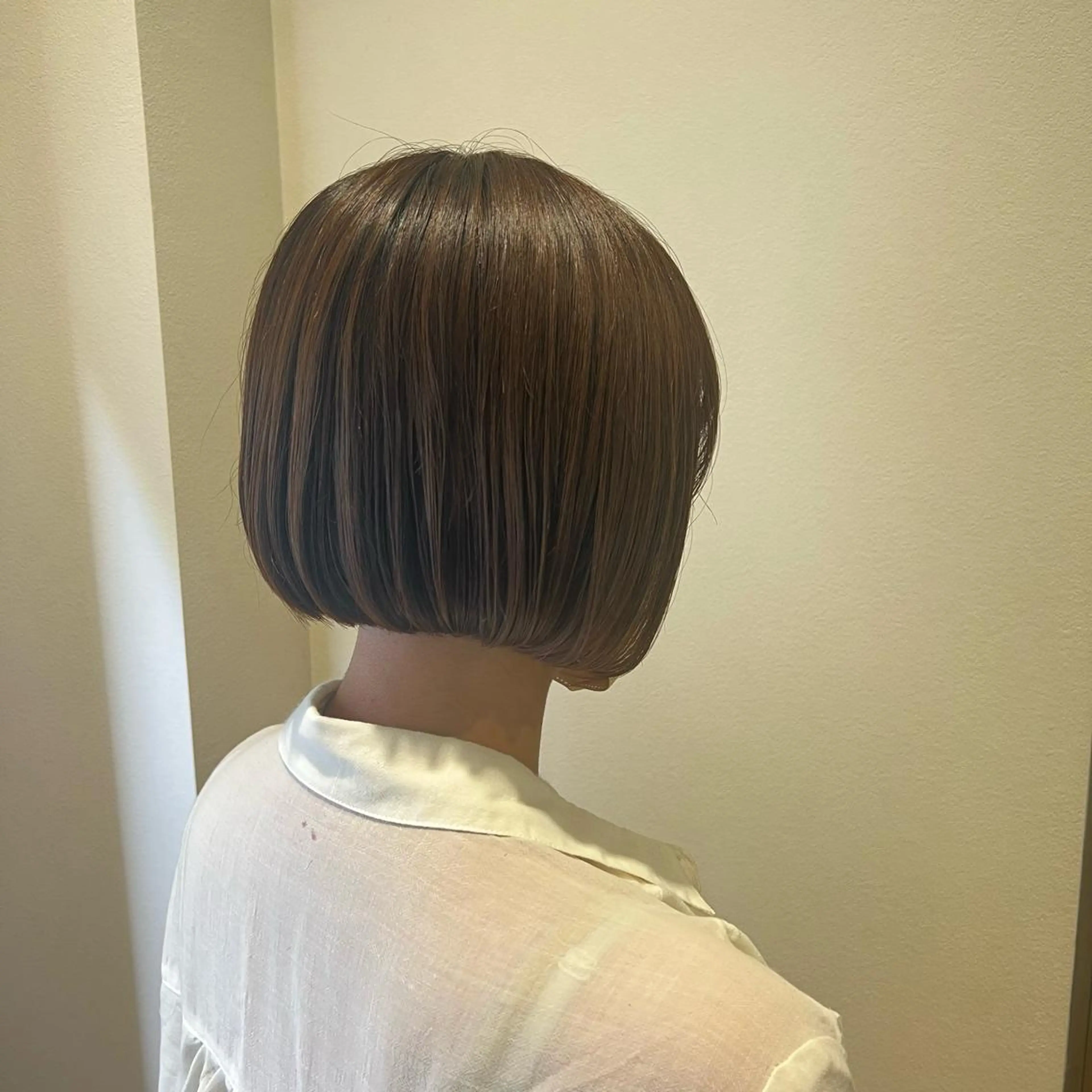 ショート SALOWIN川崎WEST店所属・🌷川崎/アレンジ/ 暖色ボブ/コトネ🌷のヘアスタイル