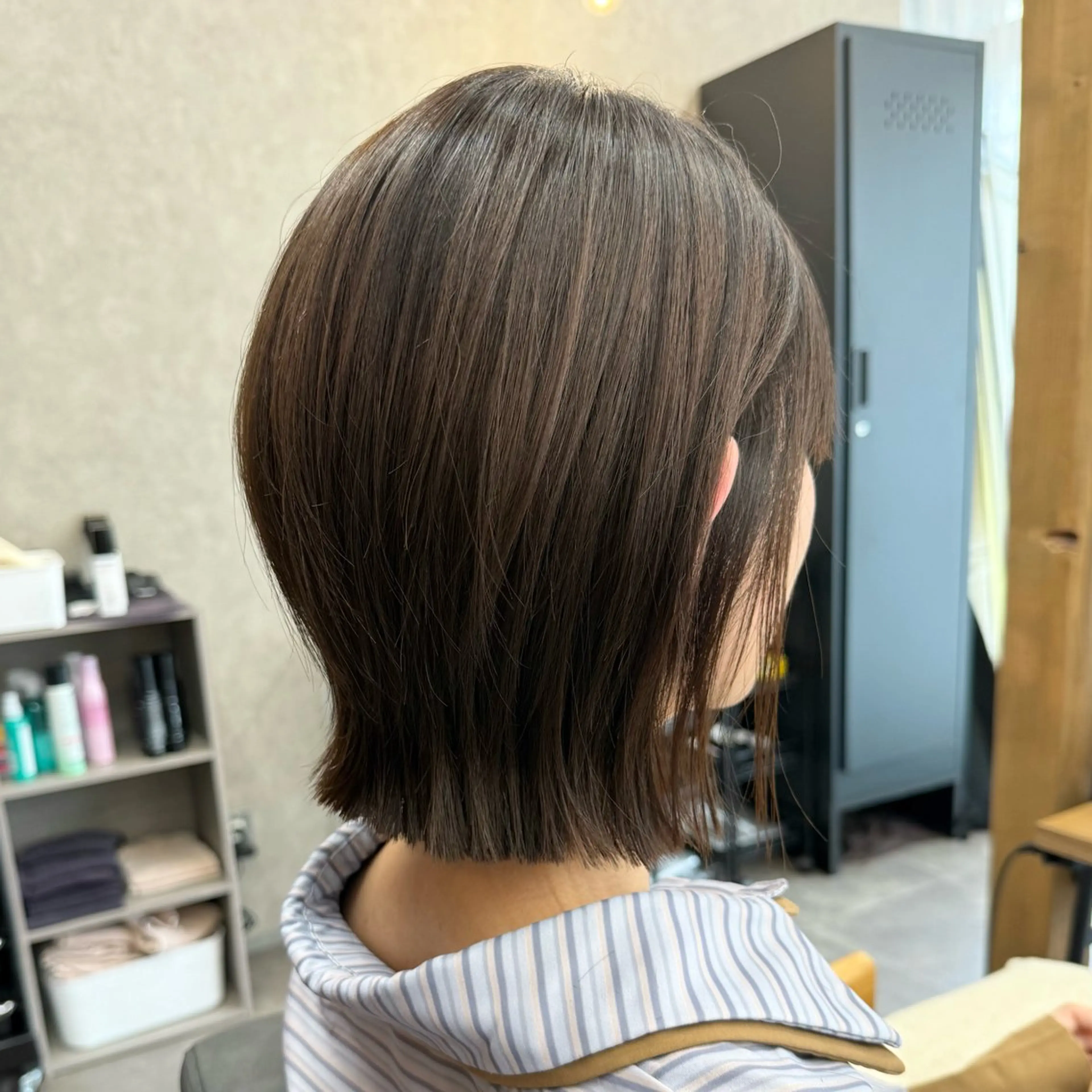 似合わせカット + カラーの写真