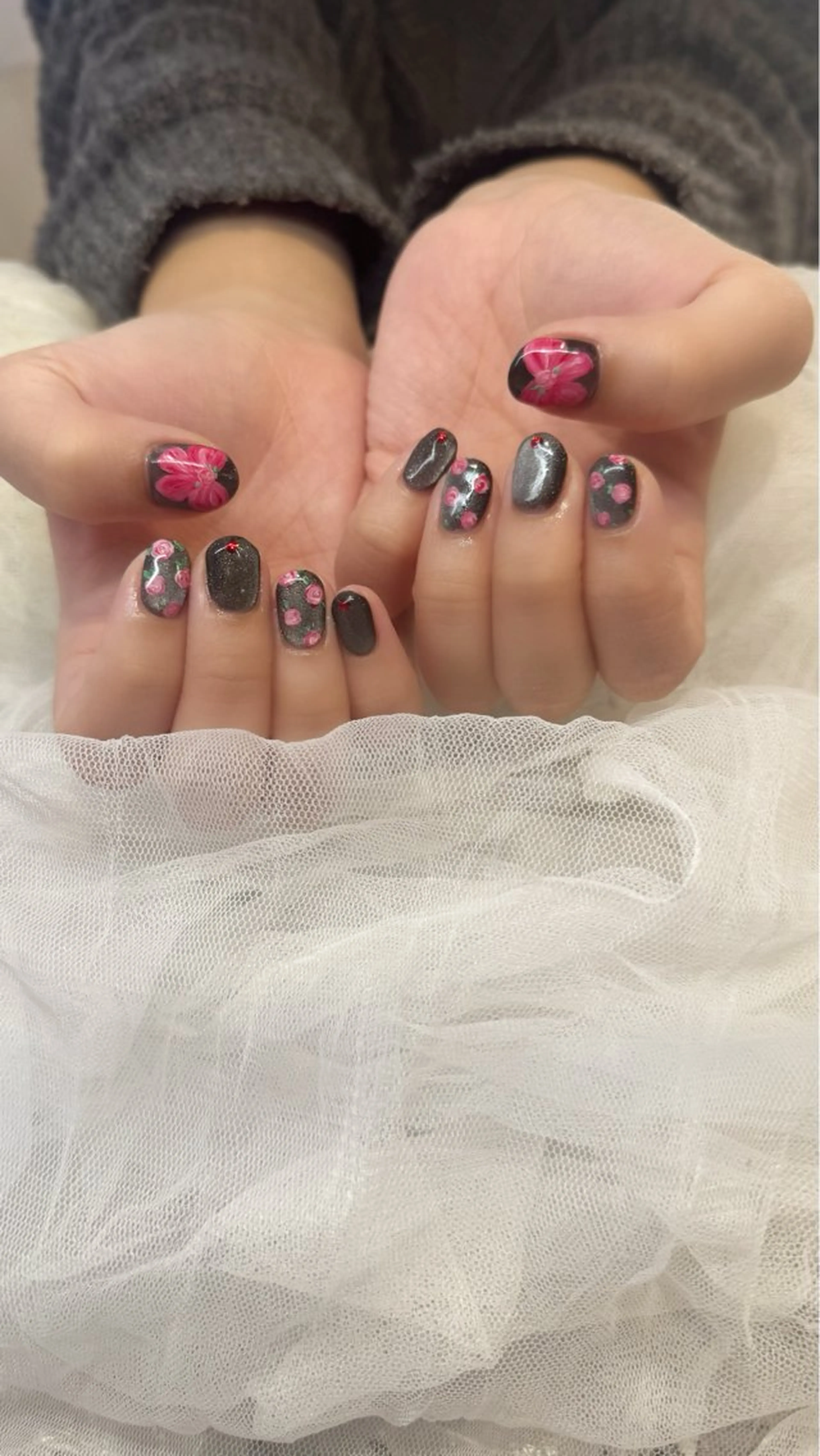 ネイル ハンドネイル 新井 ひなののネイルデザイン