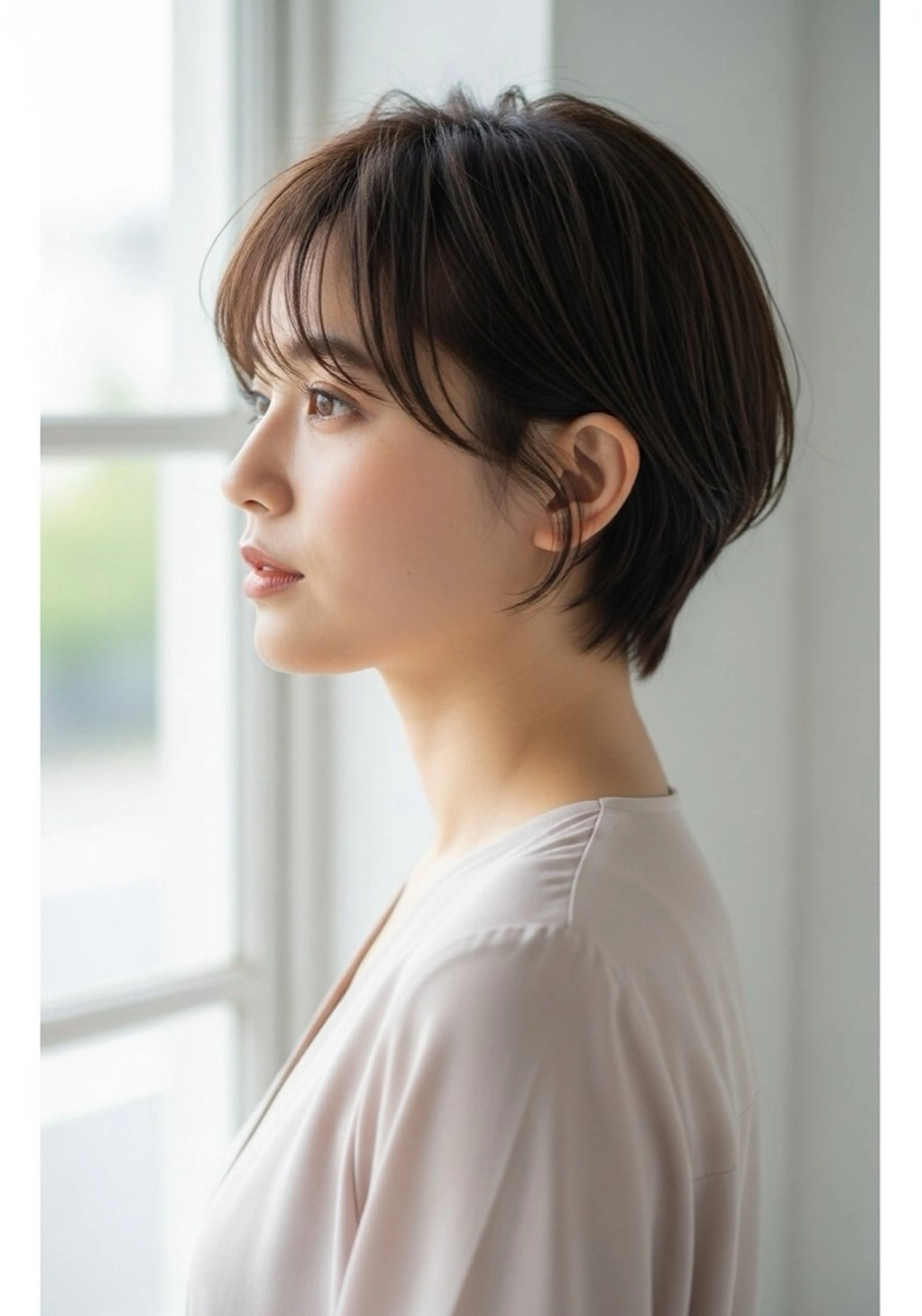 ☀️癖のない自然な丸みを☀️似合わせショートヘア&縮毛矯正&トリートメントの写真