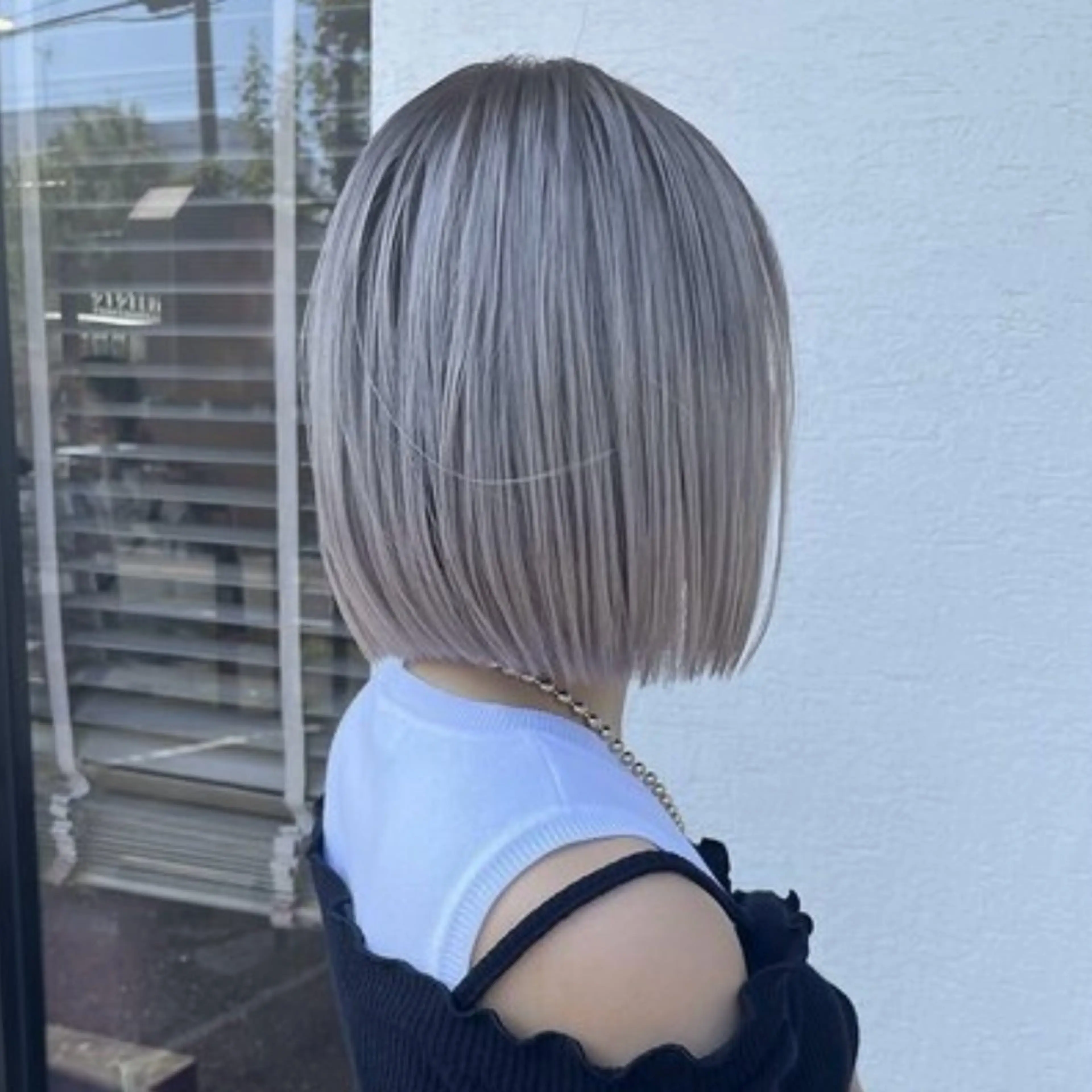 ショート ハイトーン/ボブ/ ハイライト🌱ᩚ涼介のヘアスタイル