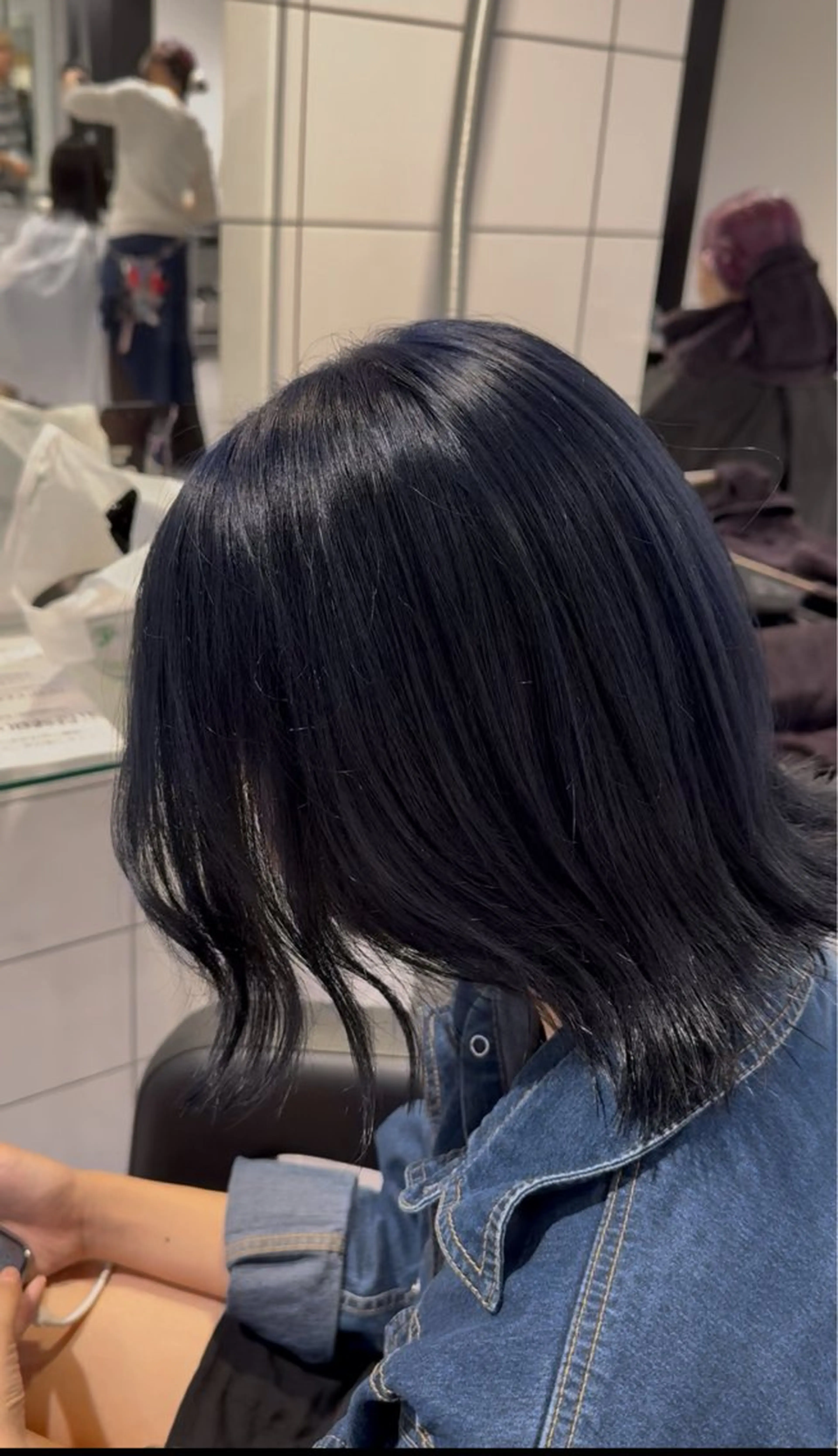 ミディアム カラー ヘアカラー トリートメント ヘッドスパ ヘアセット 表参道 Rimu🤍のヘアスタイル