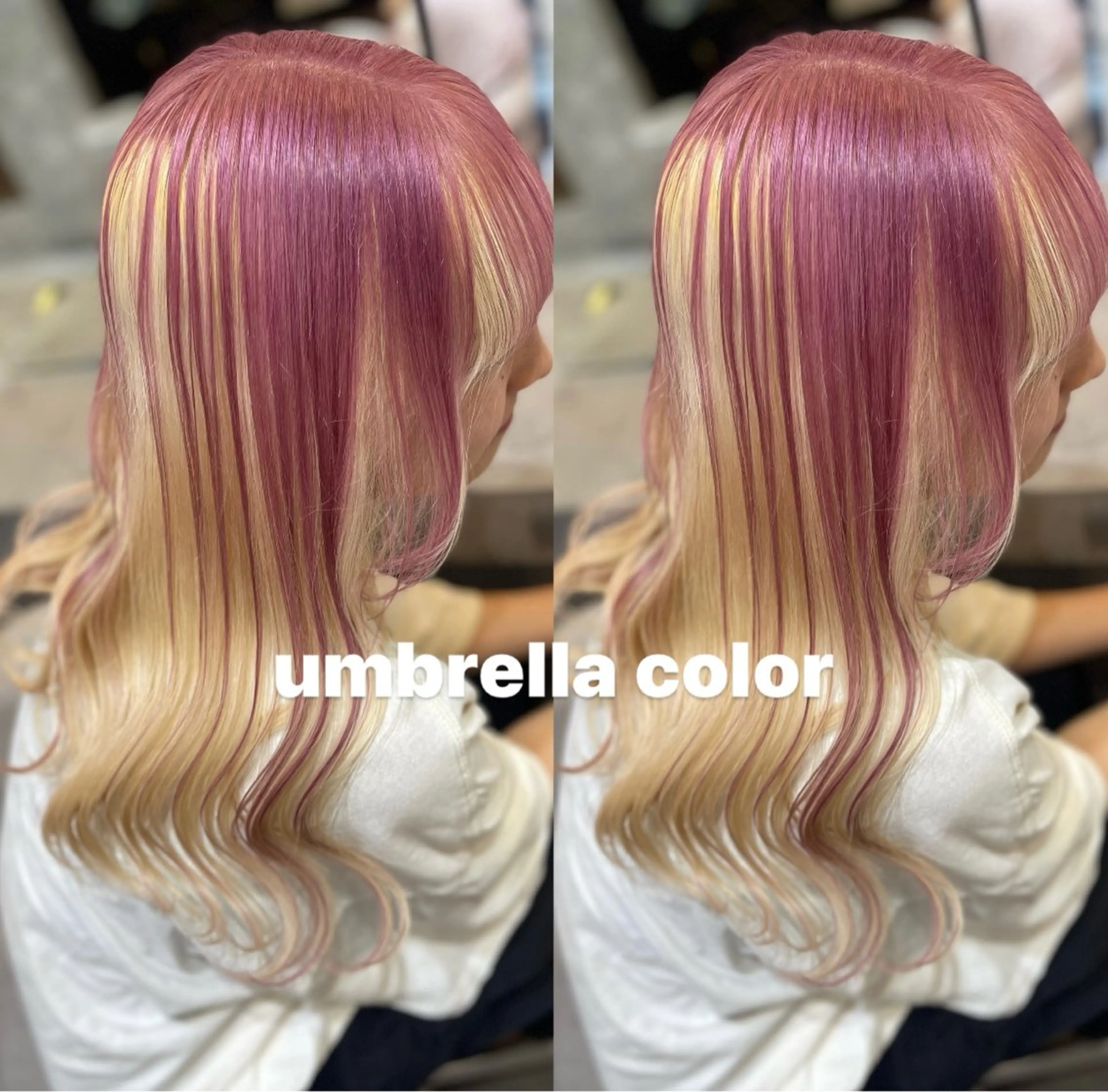 ロング ヘアカラー 🦋💫ami/ 韓国風カラー🦋💫のヘアスタイル