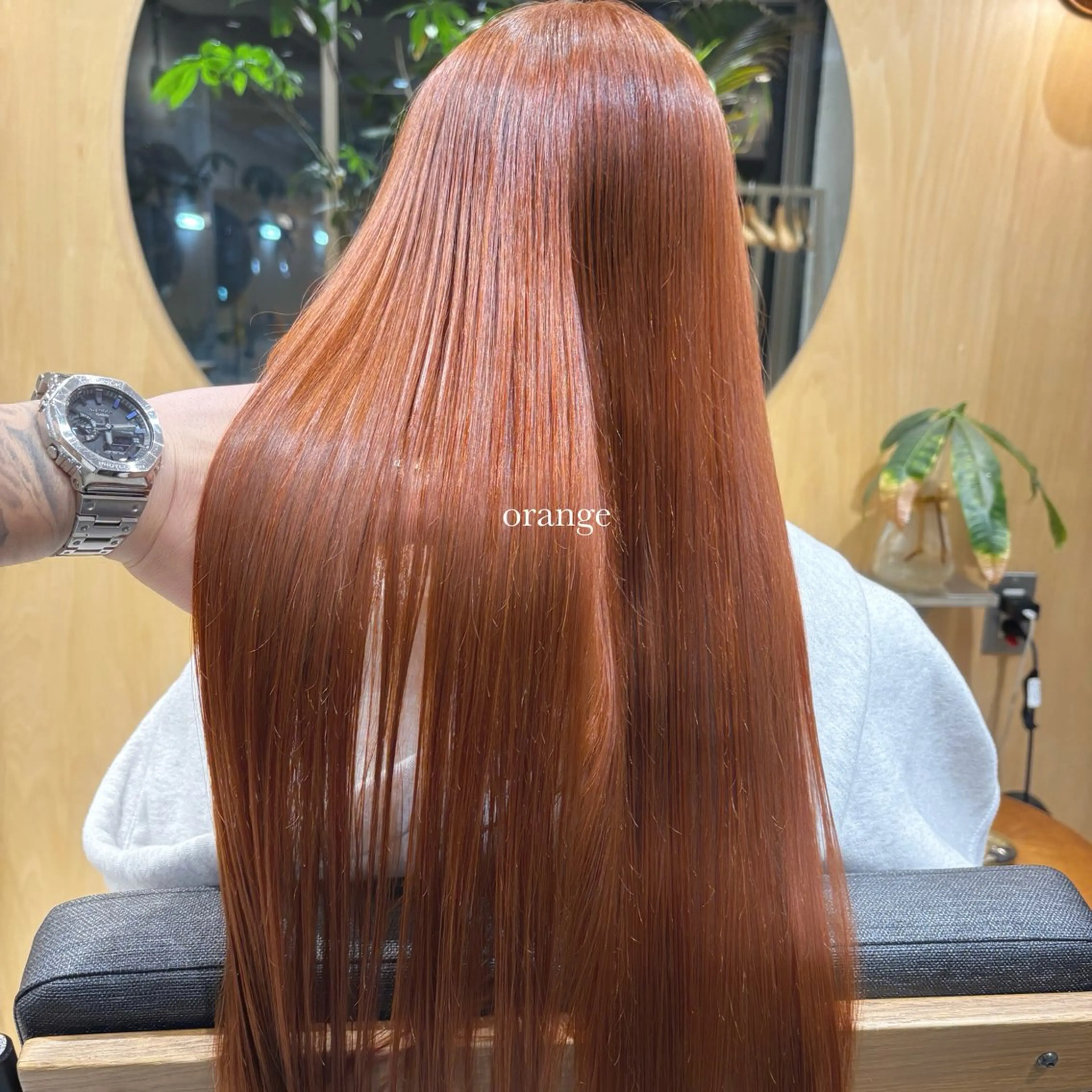 ロング カラー ヘアカラー トリートメント 🌈艶ハイトーン🌈 心を込めます🤝涼介のヘアスタイル