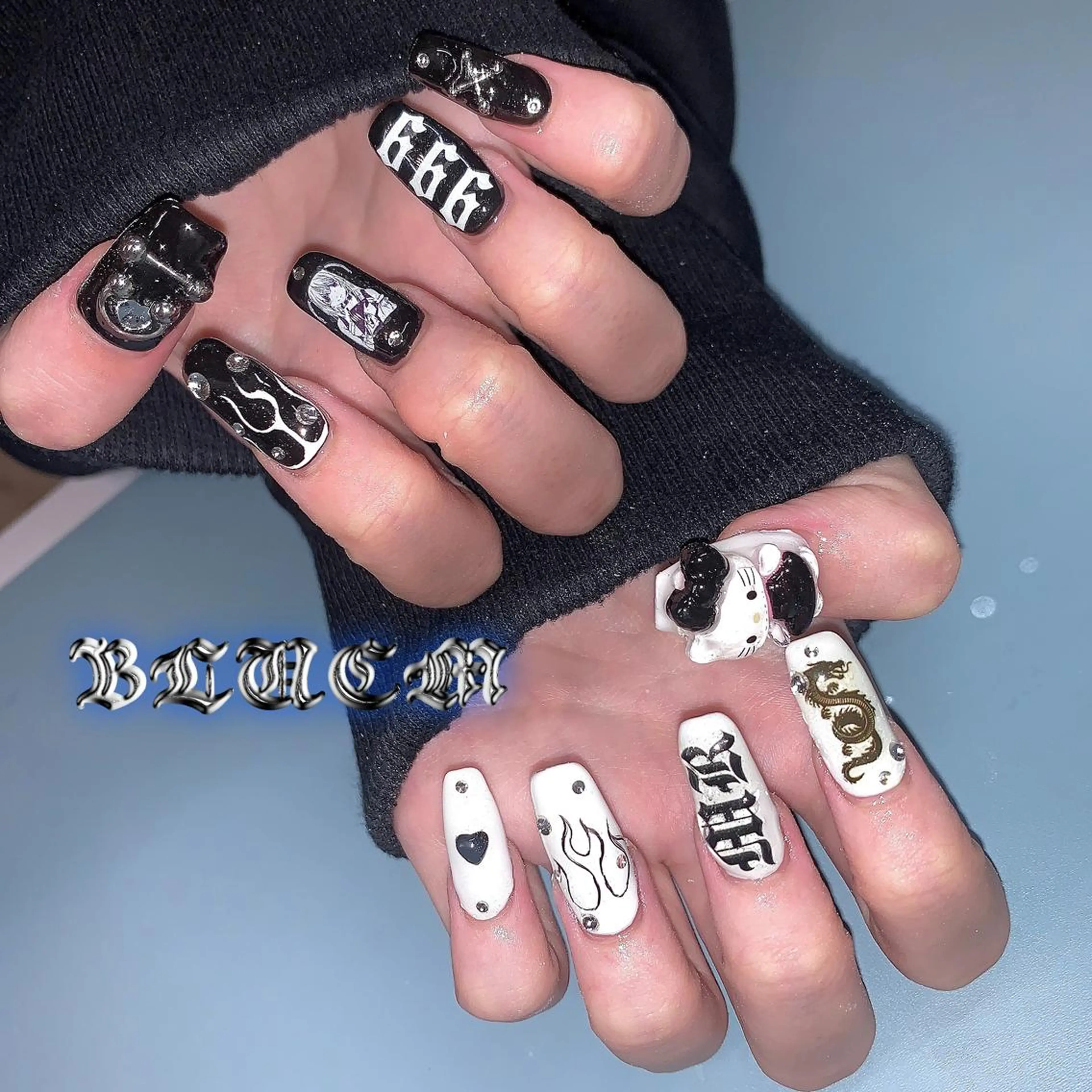 ネイル ハンドネイル BLUEM なな🐶のネイルデザイン