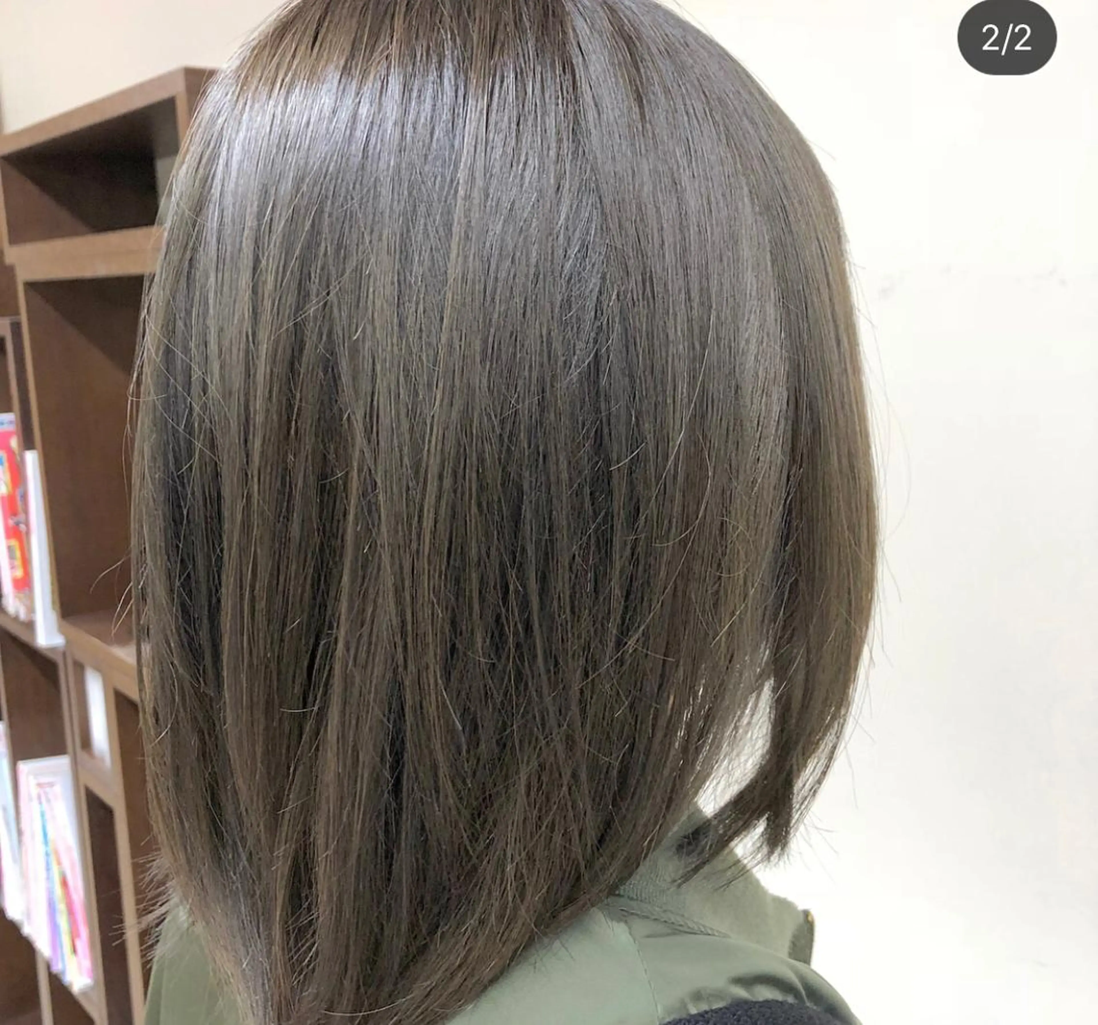 ミディアム カラー ブリーチ 森田 一輝のヘアスタイル