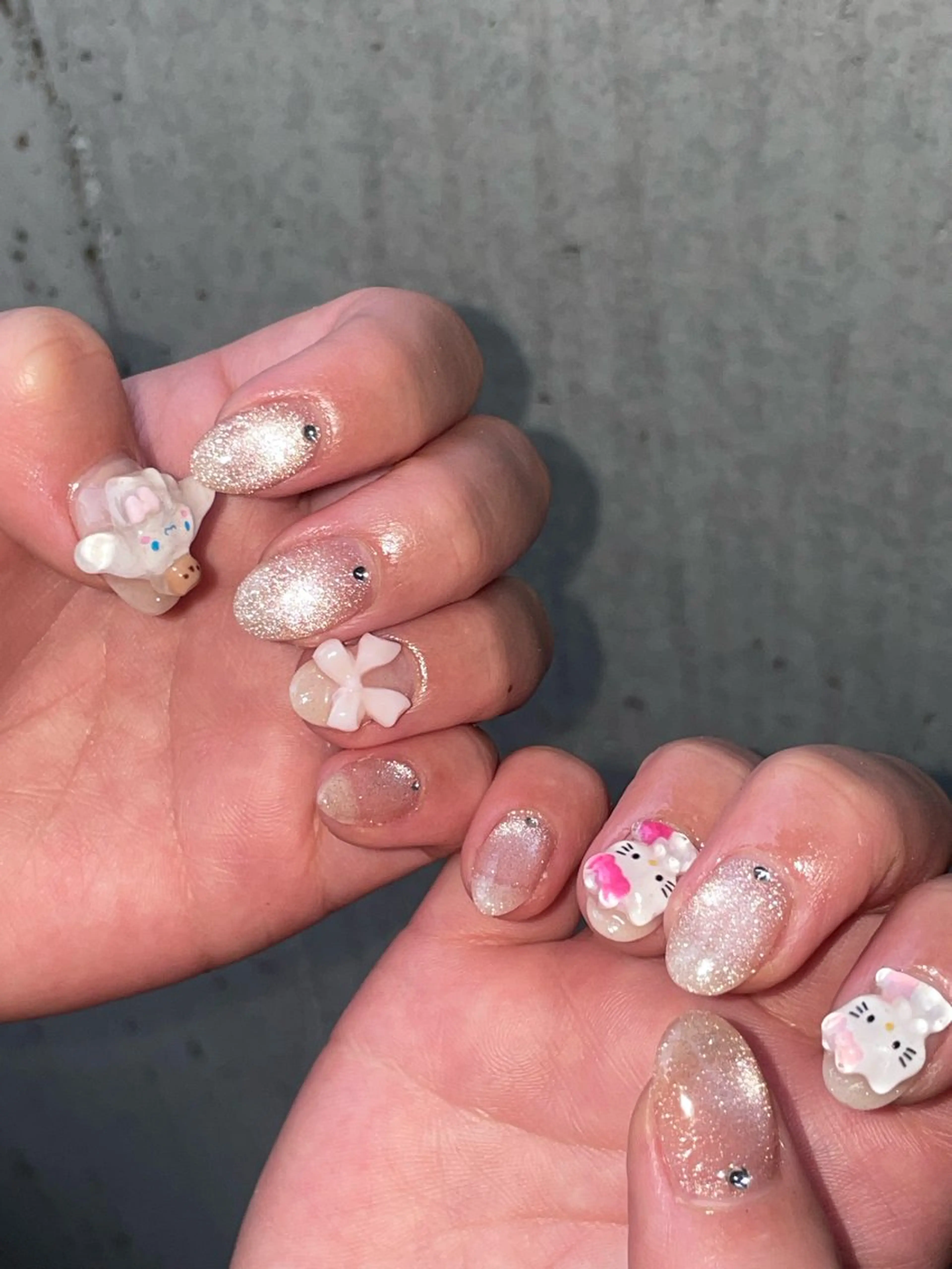 ネイル 🫧Sunrich lu🤍のネイルデザイン