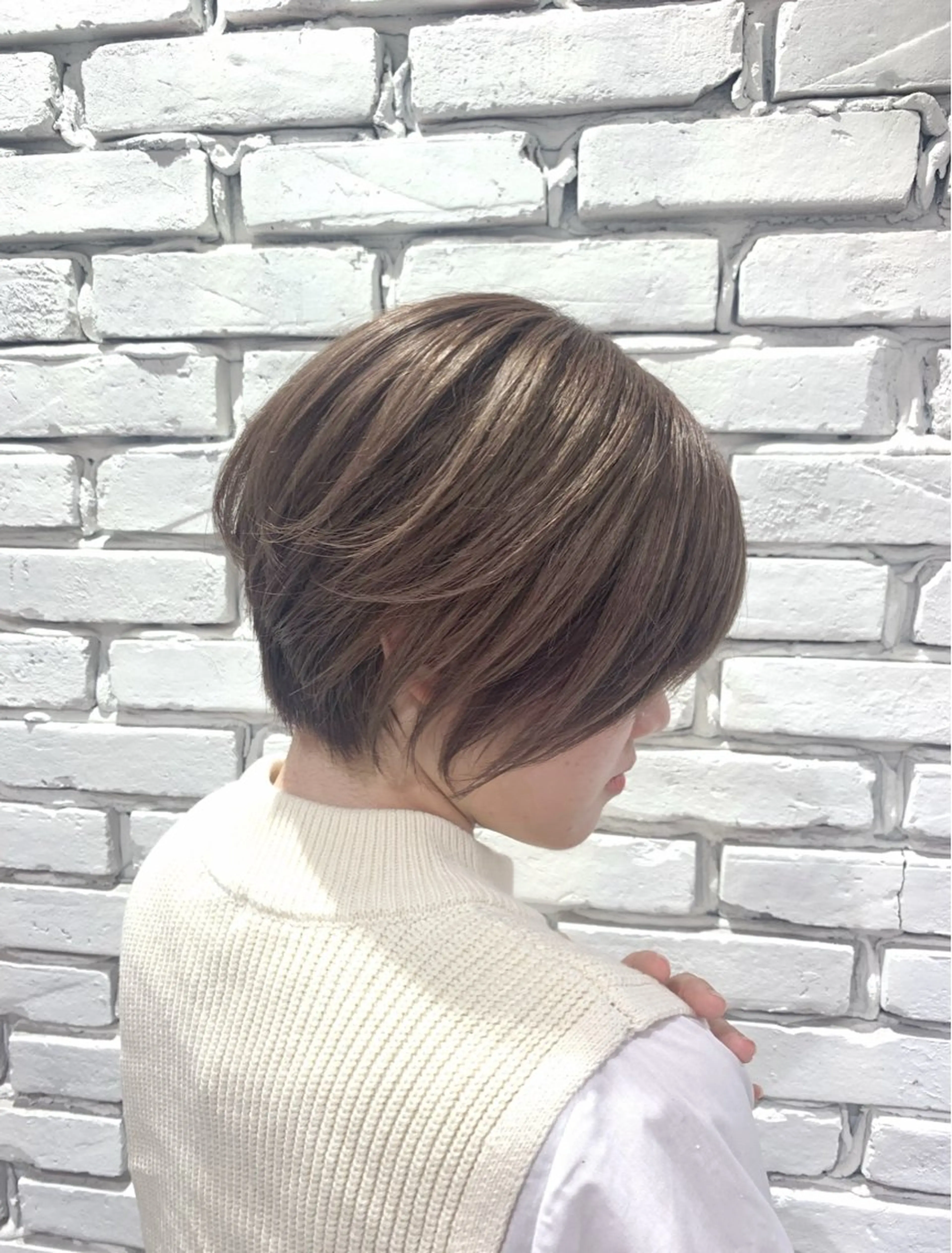 ショート ショートヘア カット 遊佐 みくりのヘアスタイル