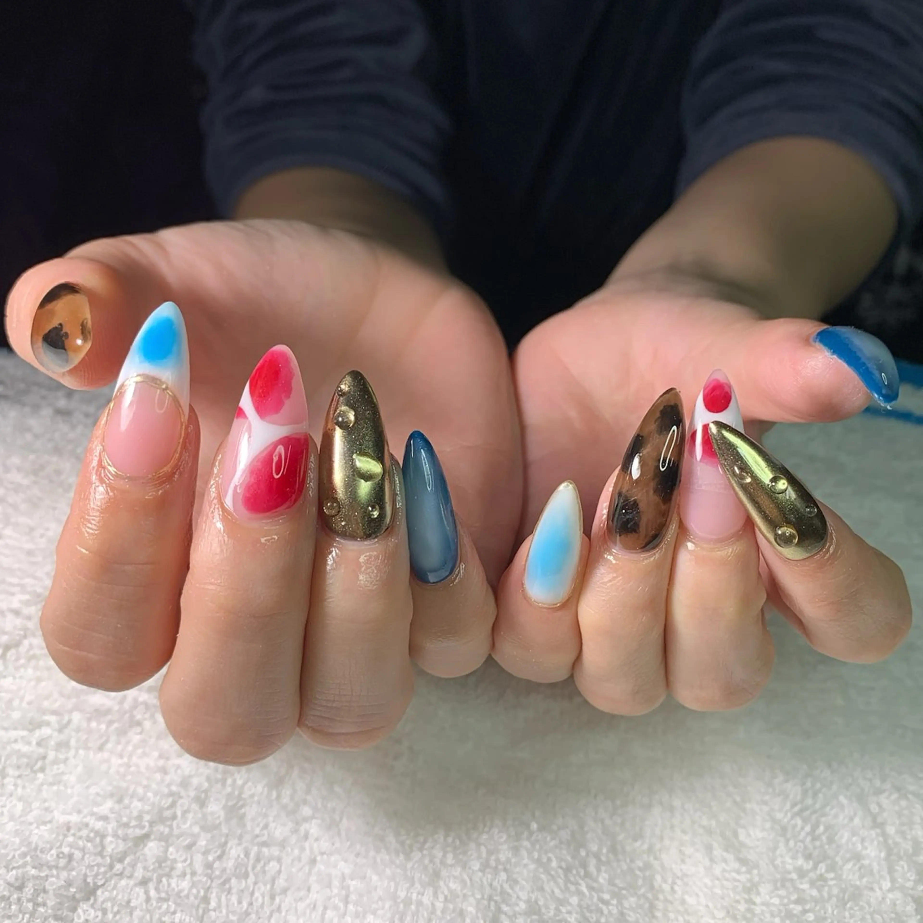 ネイル ハンドネイル フットネイル MHR nailのネイルデザイン
