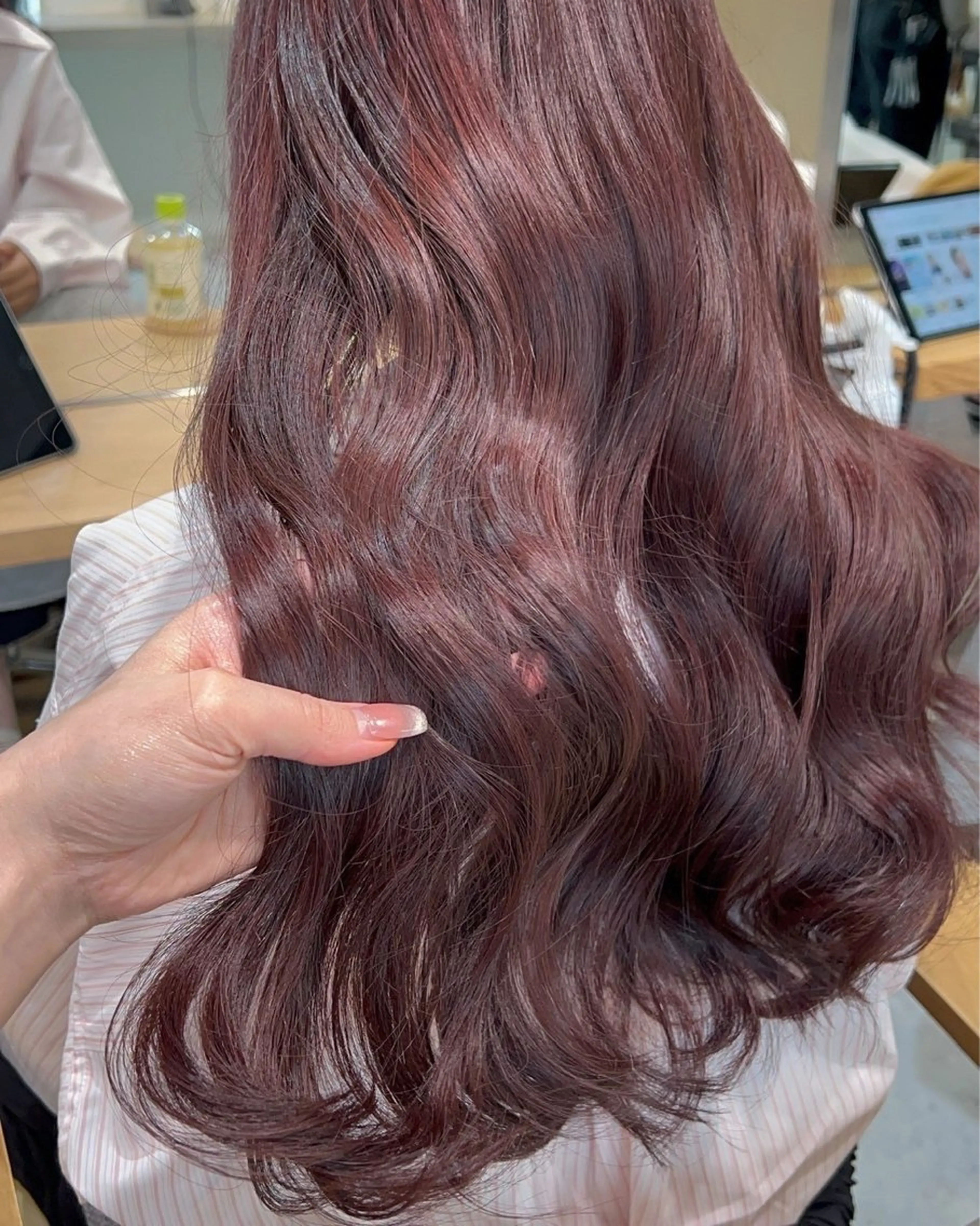 カラー 🎀縮毛矯正／メンズ パーマ🌀／りんのヘアスタイル