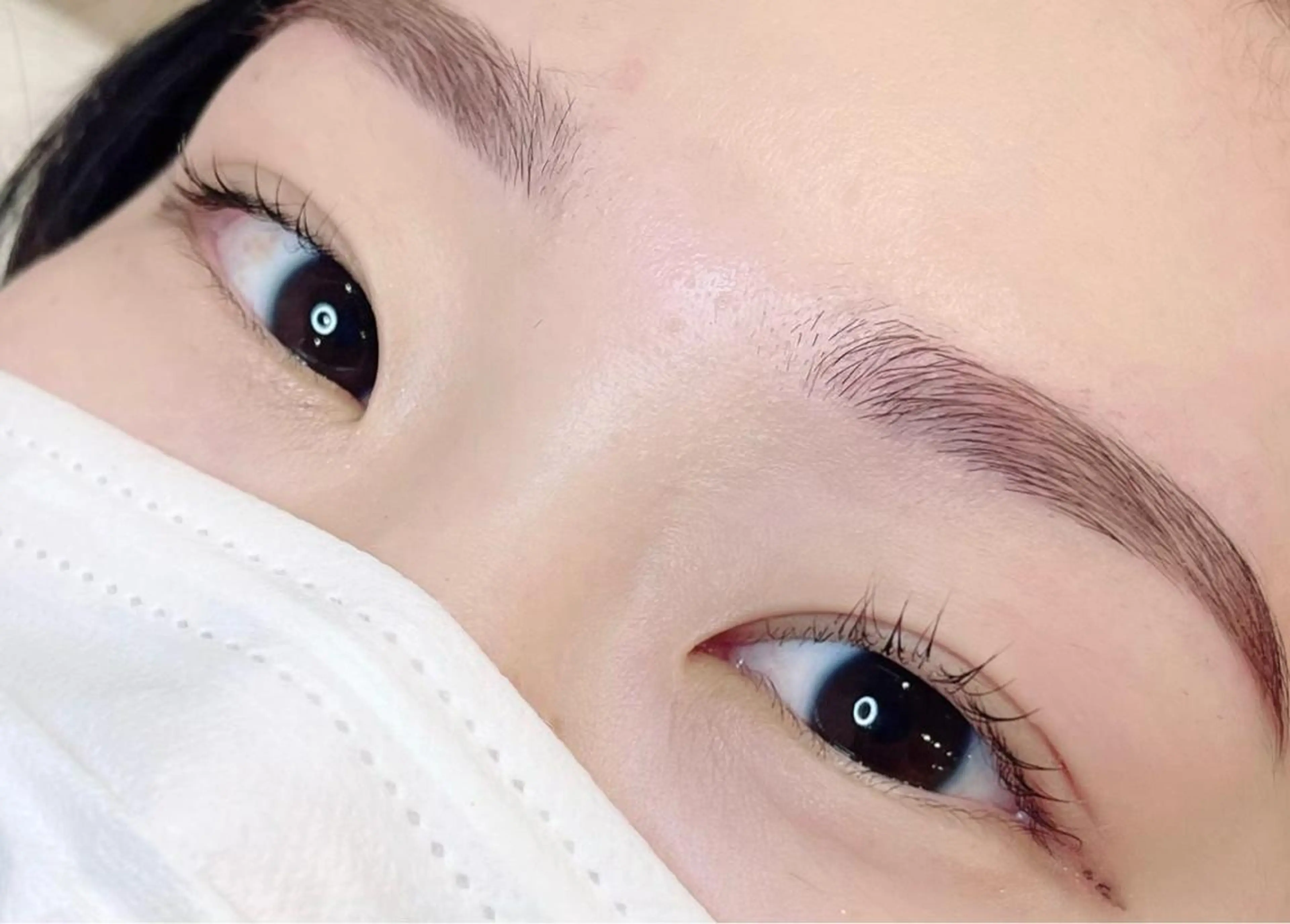 マツエク・マツパ アイブロウ 一重×まつ毛パーマ 東野ゆい🌼 eyelashのマツエク・マツパデザイン