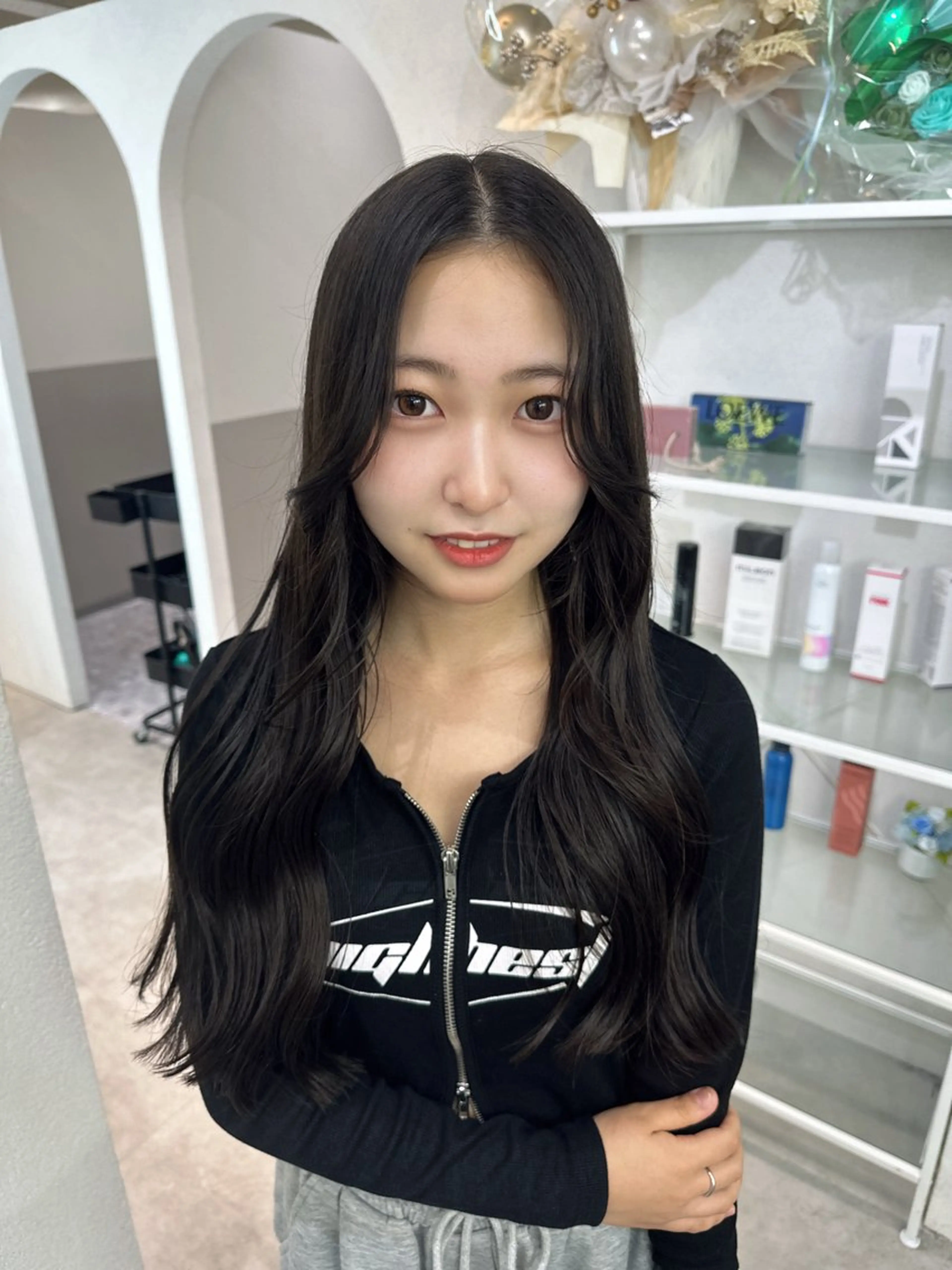 ロング カラー ヘアカラー トリートメント 🪞個室サロン/韓国 艶髪/keito🪞のヘアスタイル