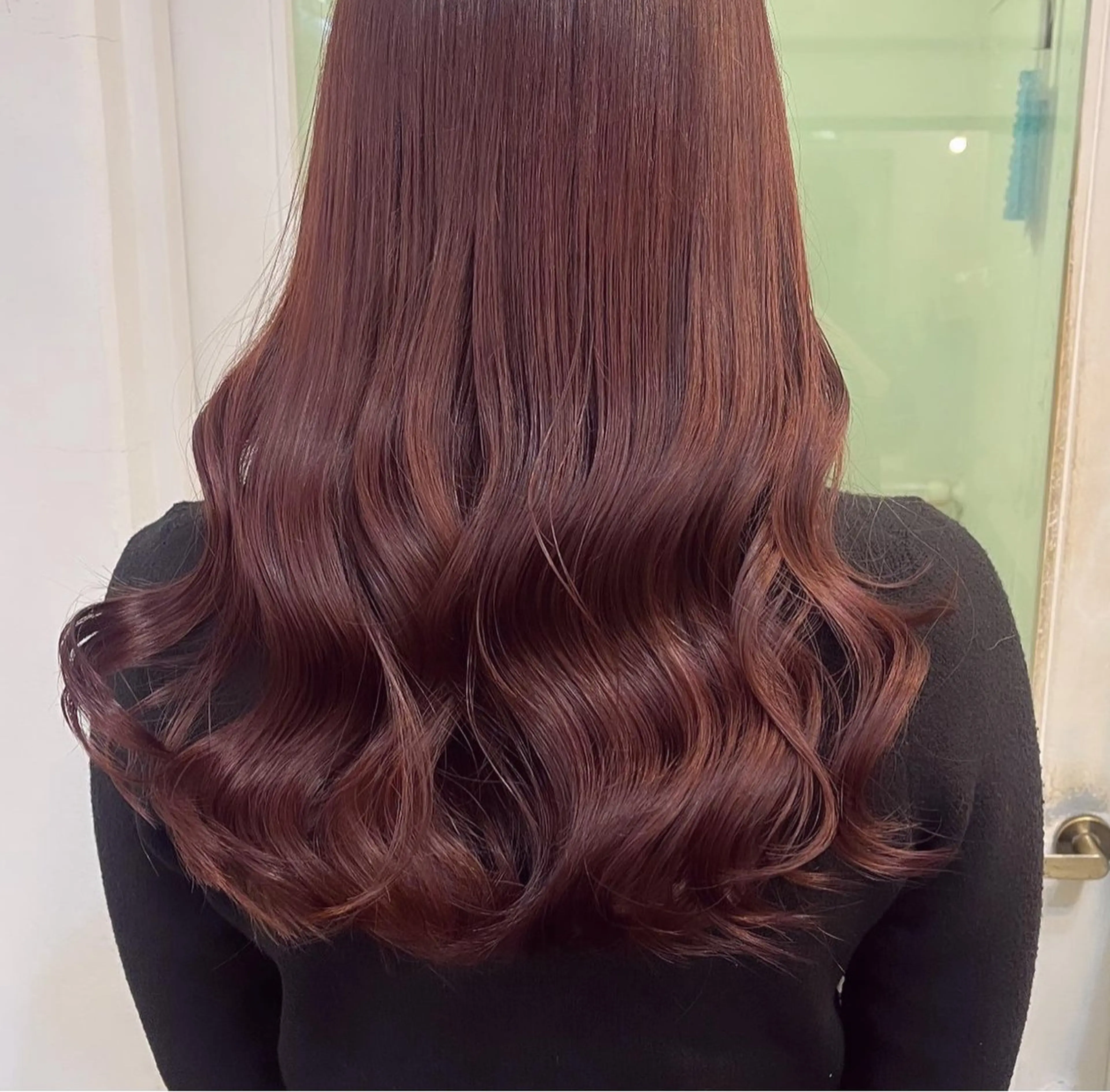 ロング カラー mizuho🐈‍⬛ 艶髪￤ダークトーンのヘアスタイル