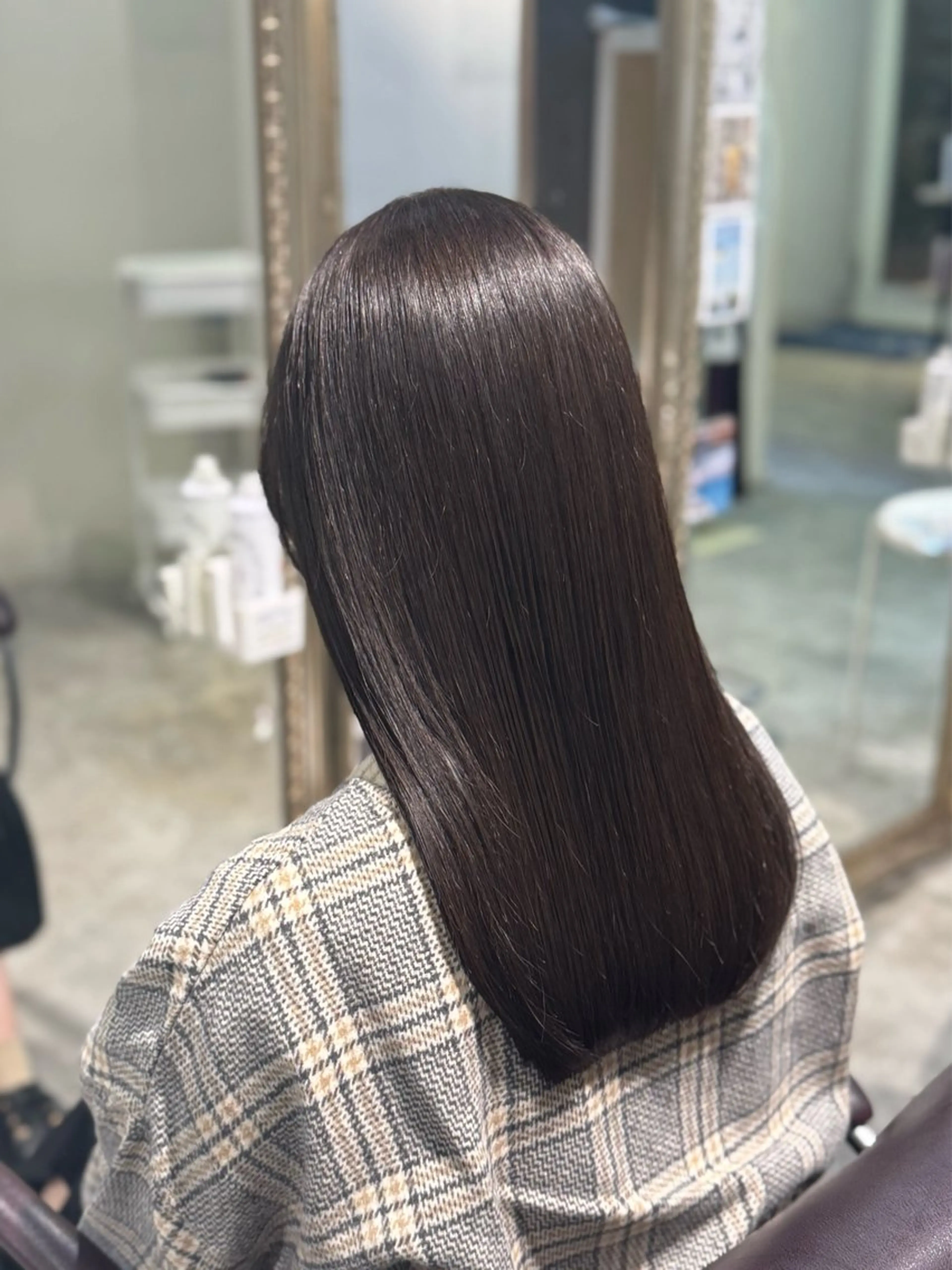 ミディアム カラー ヘアカラー トリートメント 暖色カラー/nail / miu 🌺❤︎のネイルデザイン