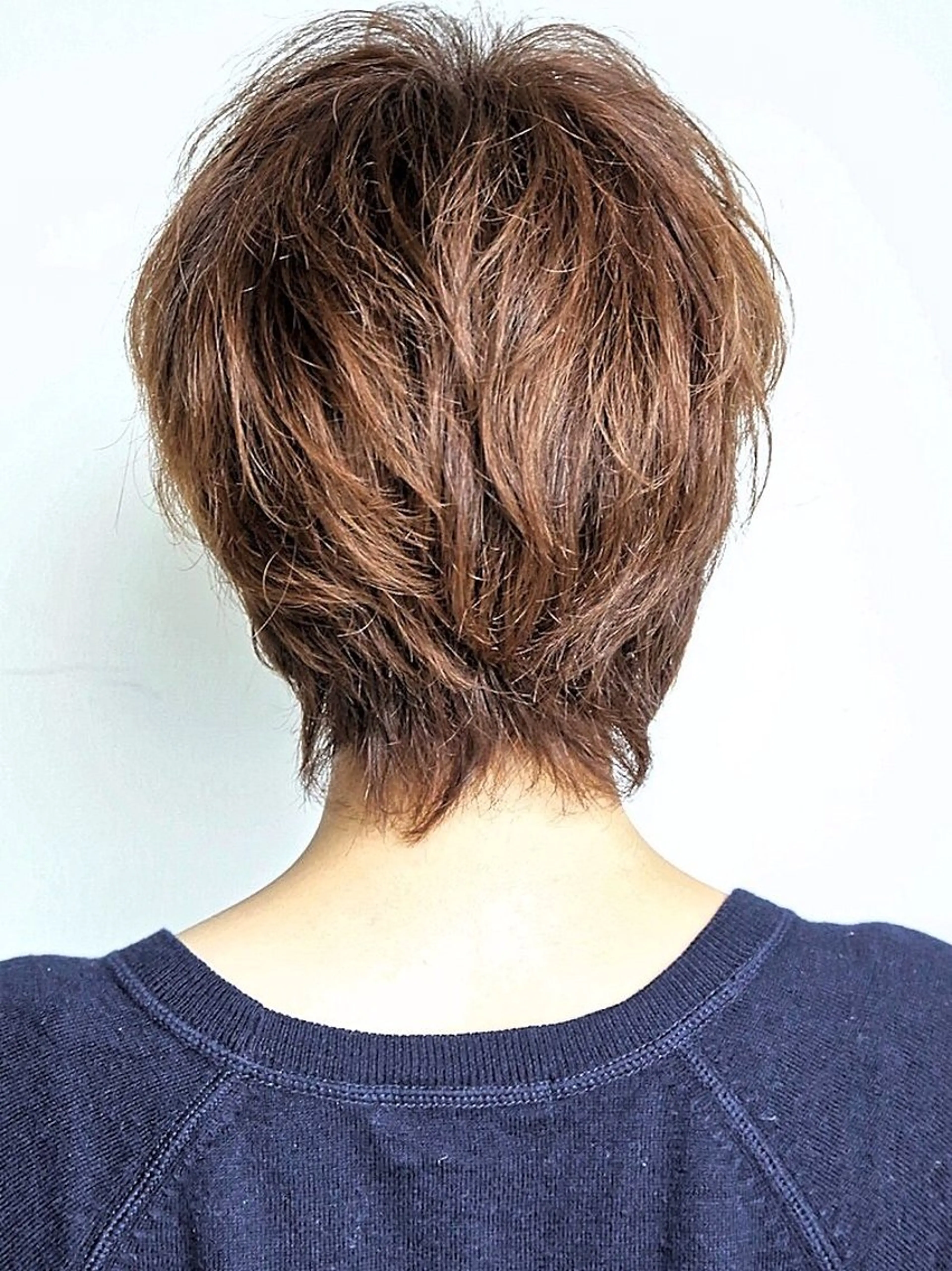 ショート カラー ショートレイヤー ハイレイヤー レイヤーカット ショートヘア カット ヘアカラー トリートメント ヘッドスパ 🌿flencia 丸　和博🌿のヘアスタイル