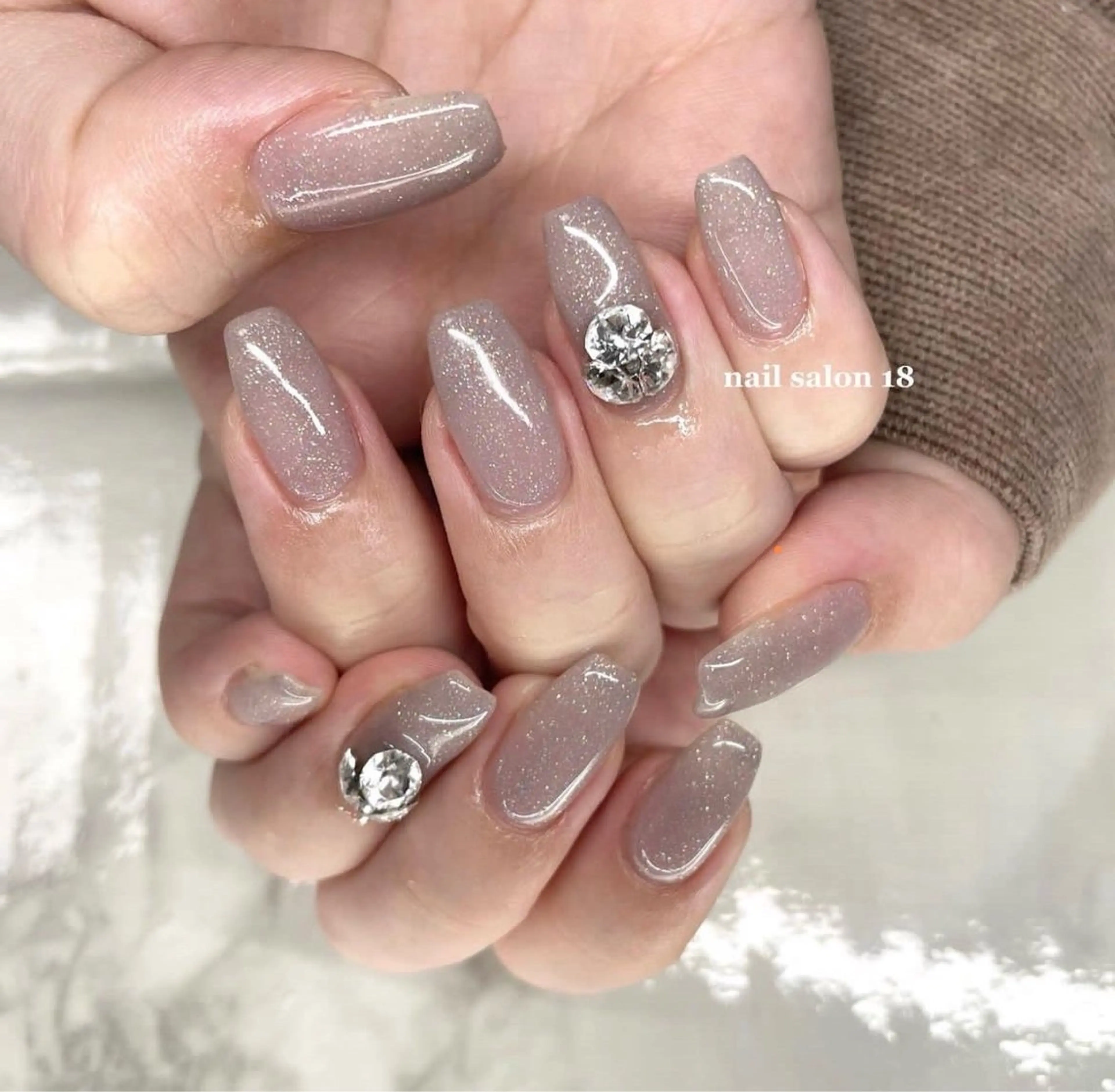 ネイル nail salon18.博多店&よもぎ蒸し所属・nail salon 18momokaのネイルデザイン