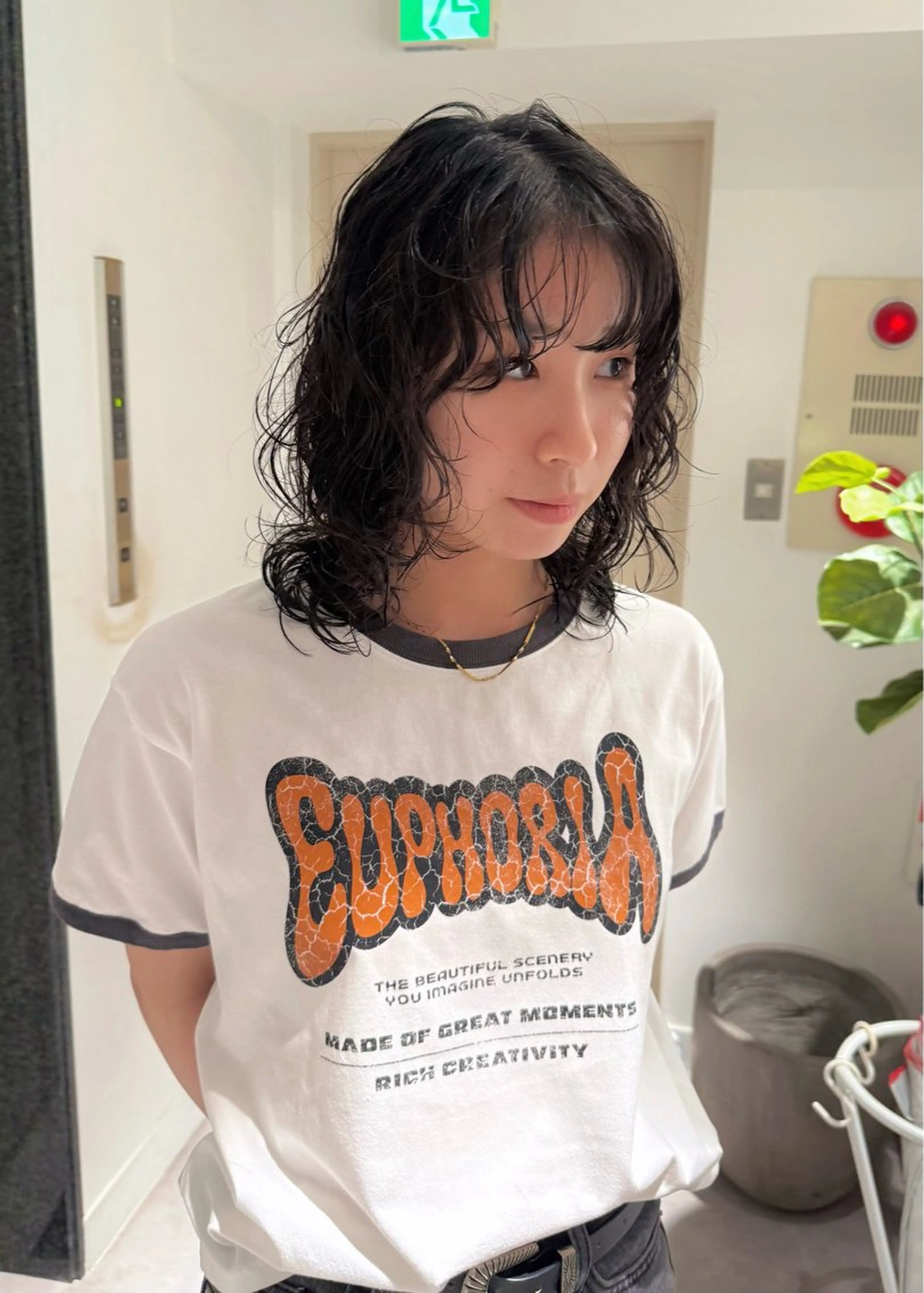 髪質改善カット & ダメージレスパーマ+マイクロバブルシャンプー+トリートメントの写真