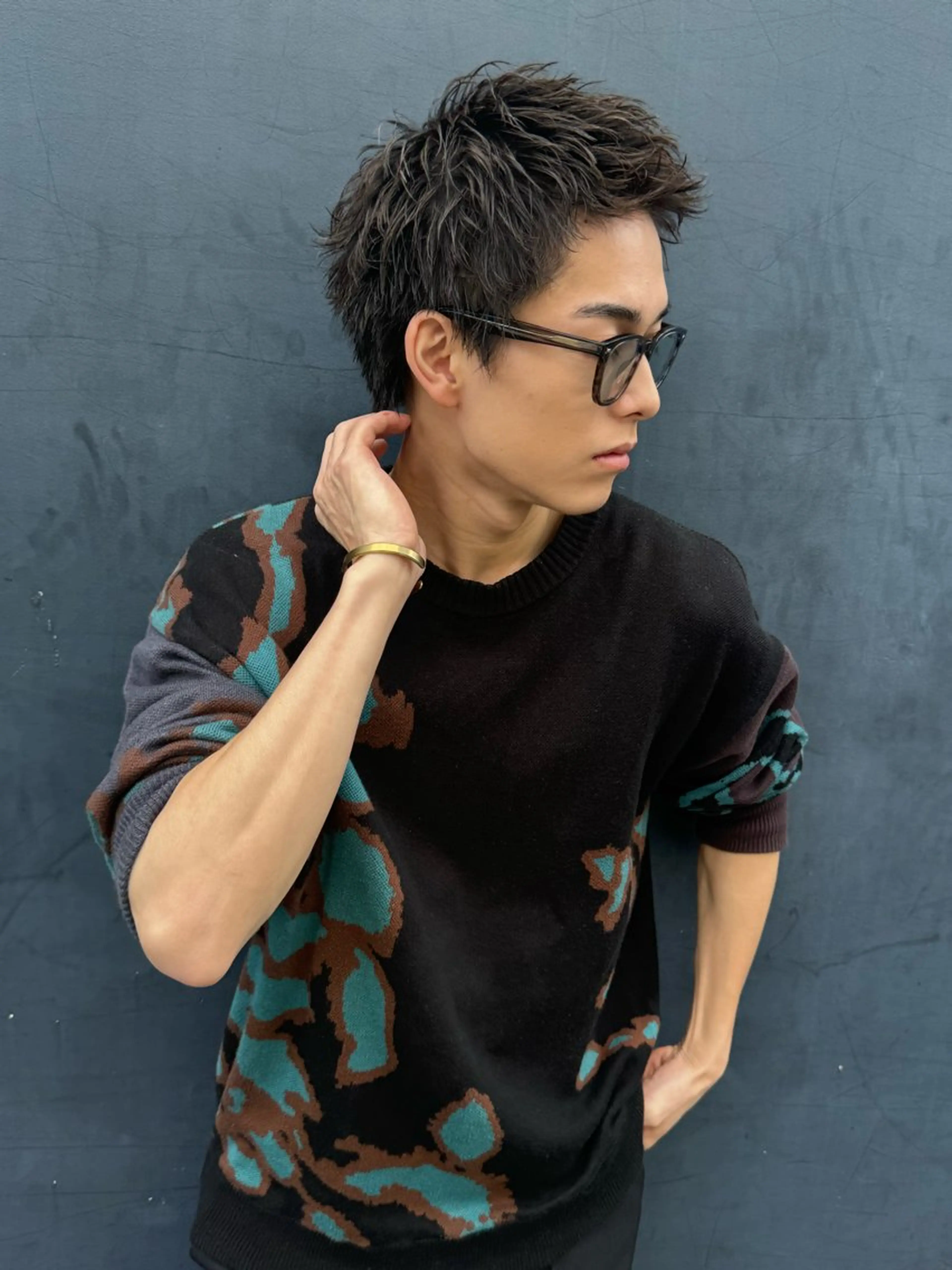 ショート メンズ スパイキーショート 刈り上げ ショートヘア メンズスタイル特化 /fifthりっくんのヘアスタイル