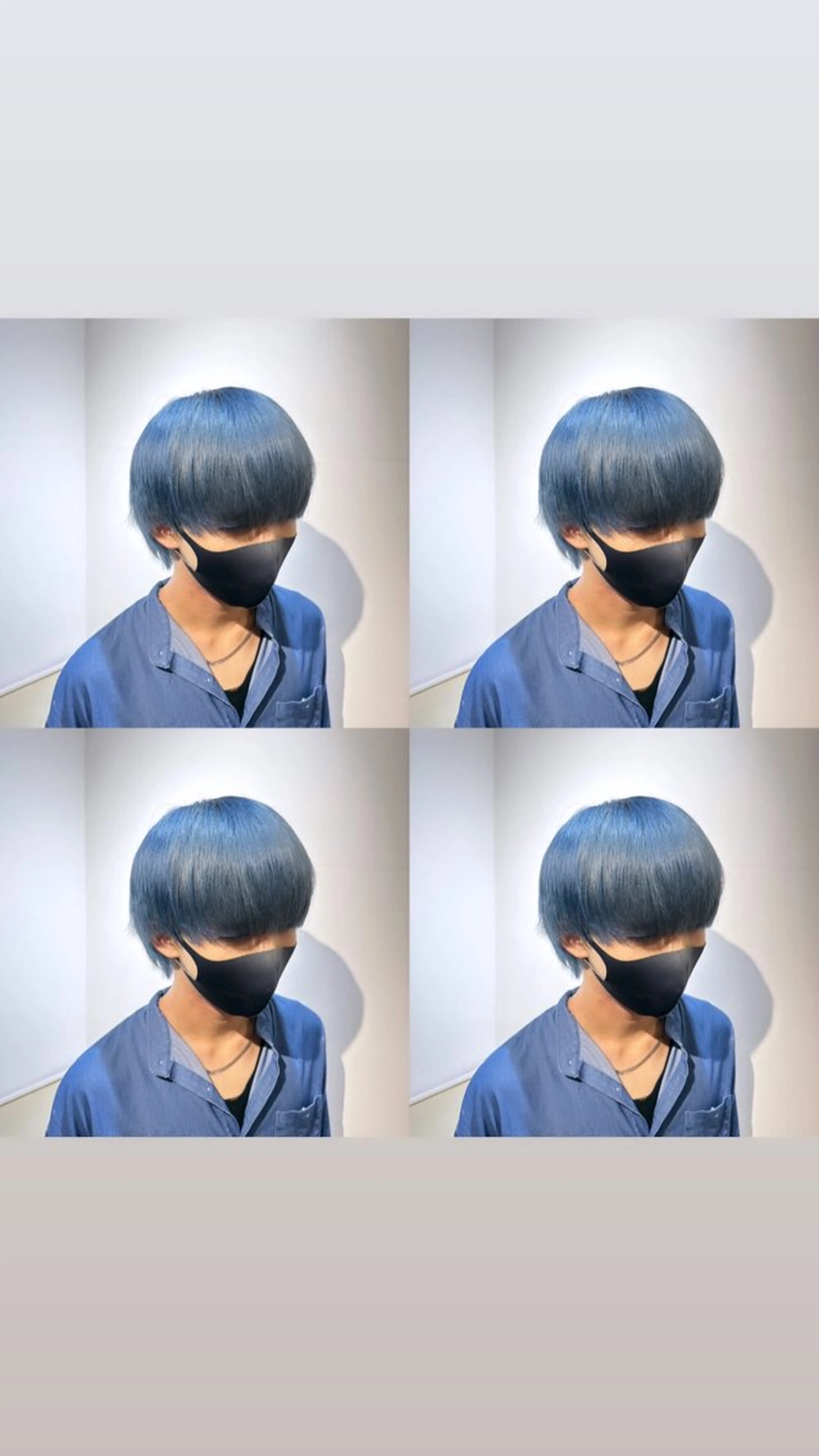 ショート カラー ヘアアレンジ メンズ 💎韓国レイヤー× 髪質改善 ゆうま💎のヘアスタイル