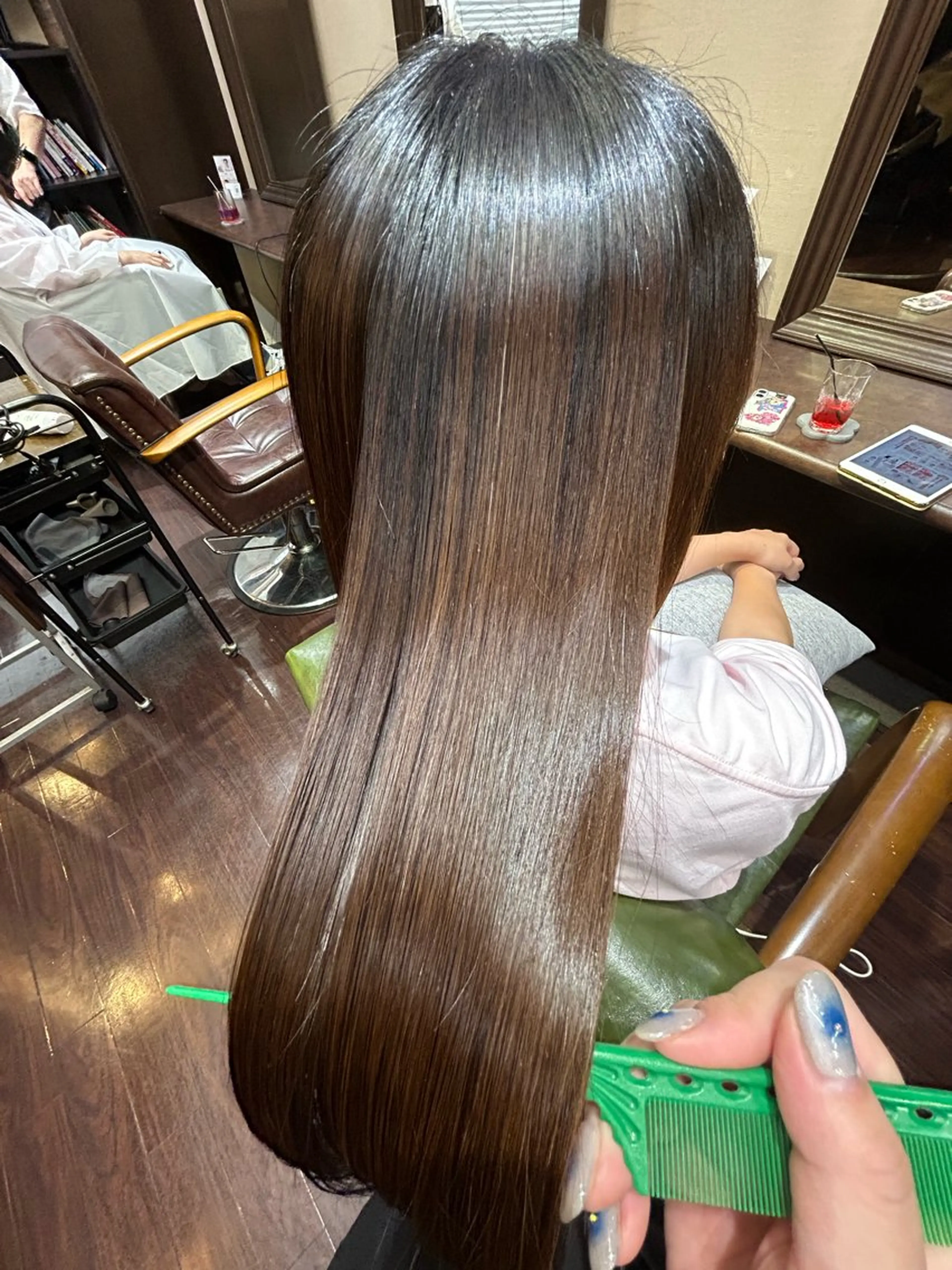 ロング 福岡美髪研究所 Knops所属・宇治野 愛梨のヘアスタイル