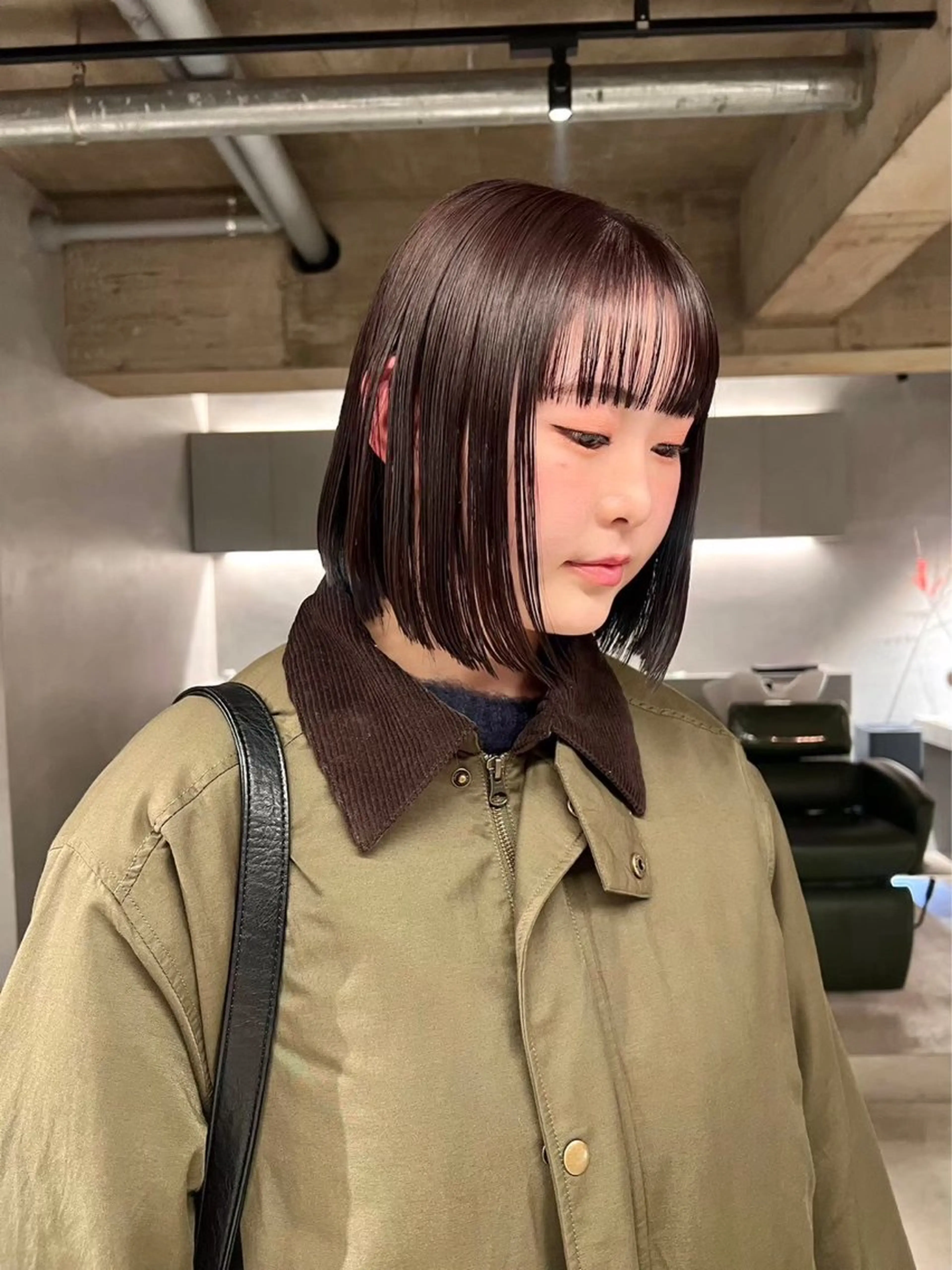 カラー 中村 衣里のヘアスタイル