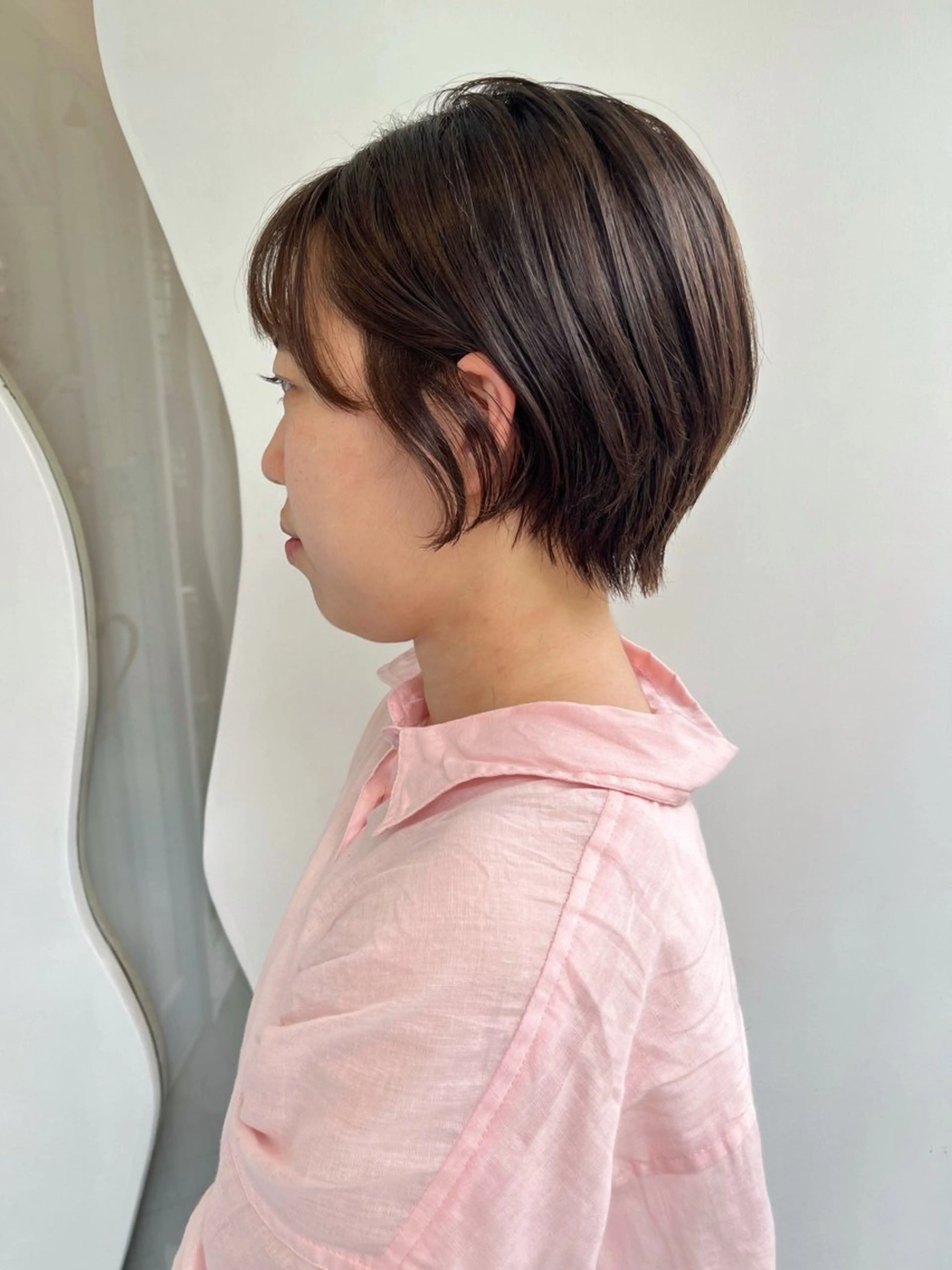 ショート カラー カット ボブ/透明感カラー /大宮/たぐち🥨のヘアスタイル
