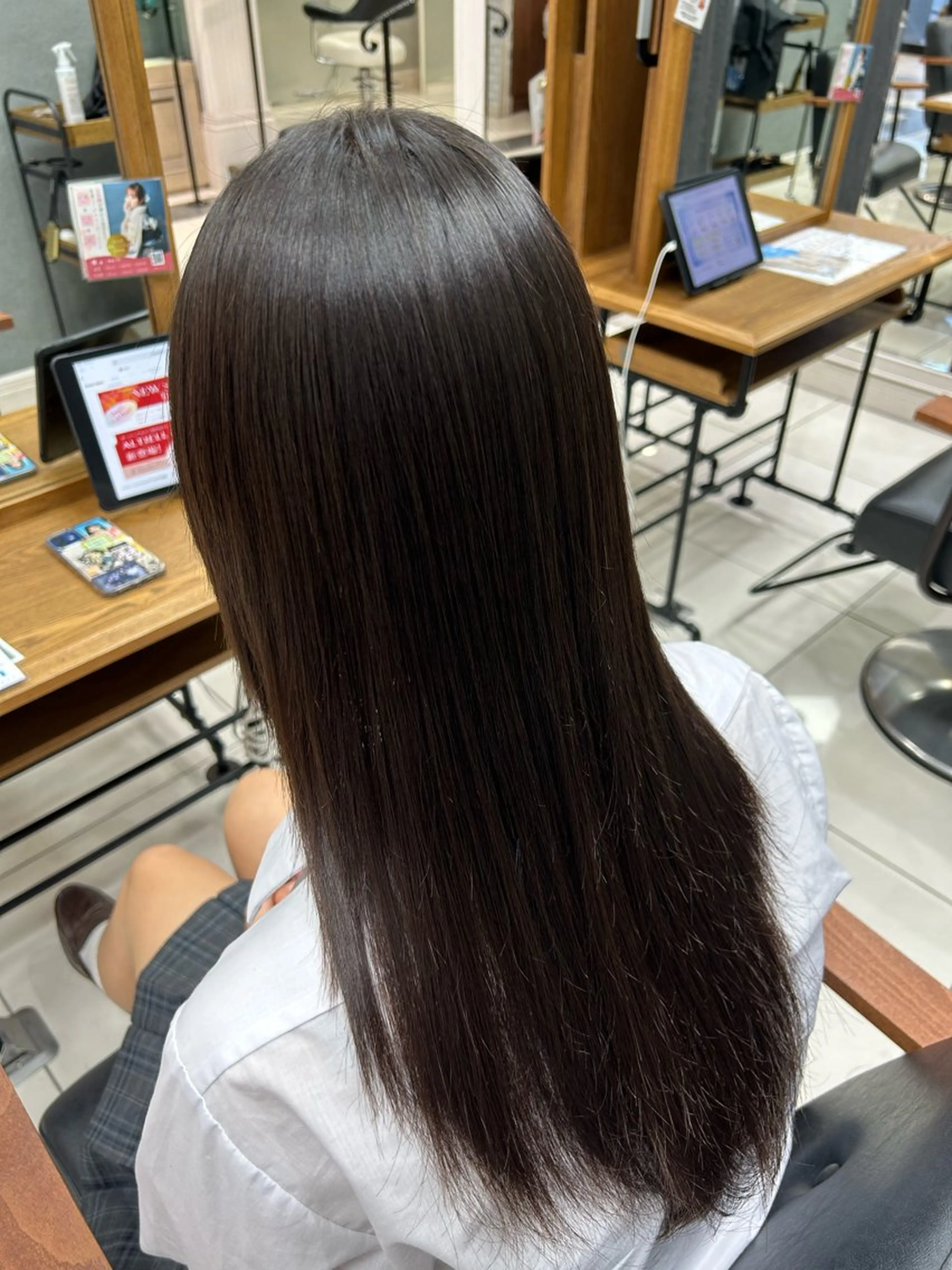ロング 縮毛矯正 HAREru. smart salon 戸塚【ハレル】所属・縮毛矯正💫 emi🍒のヘアスタイル