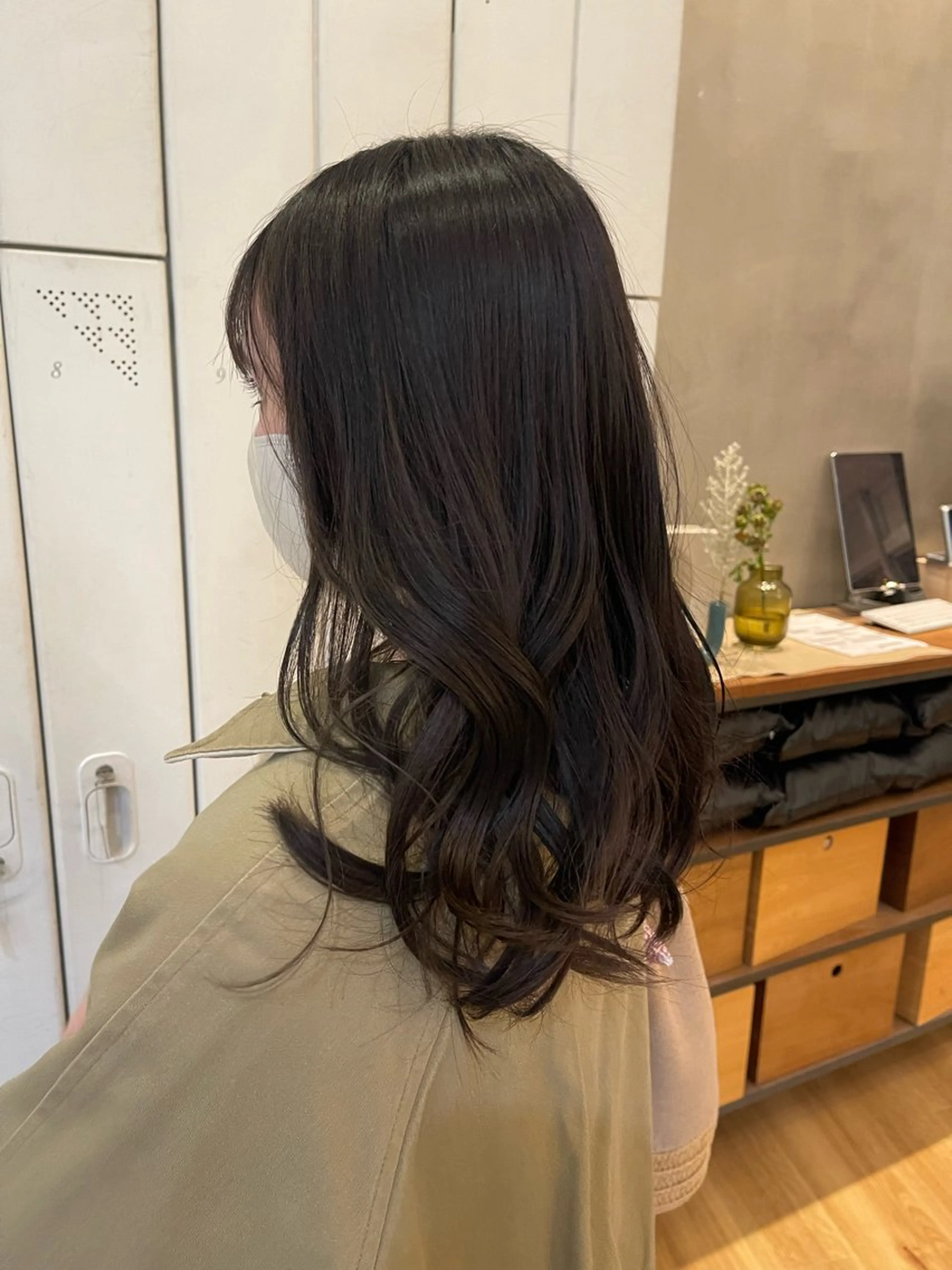 カラー 竹田 真梨子のヘアスタイル