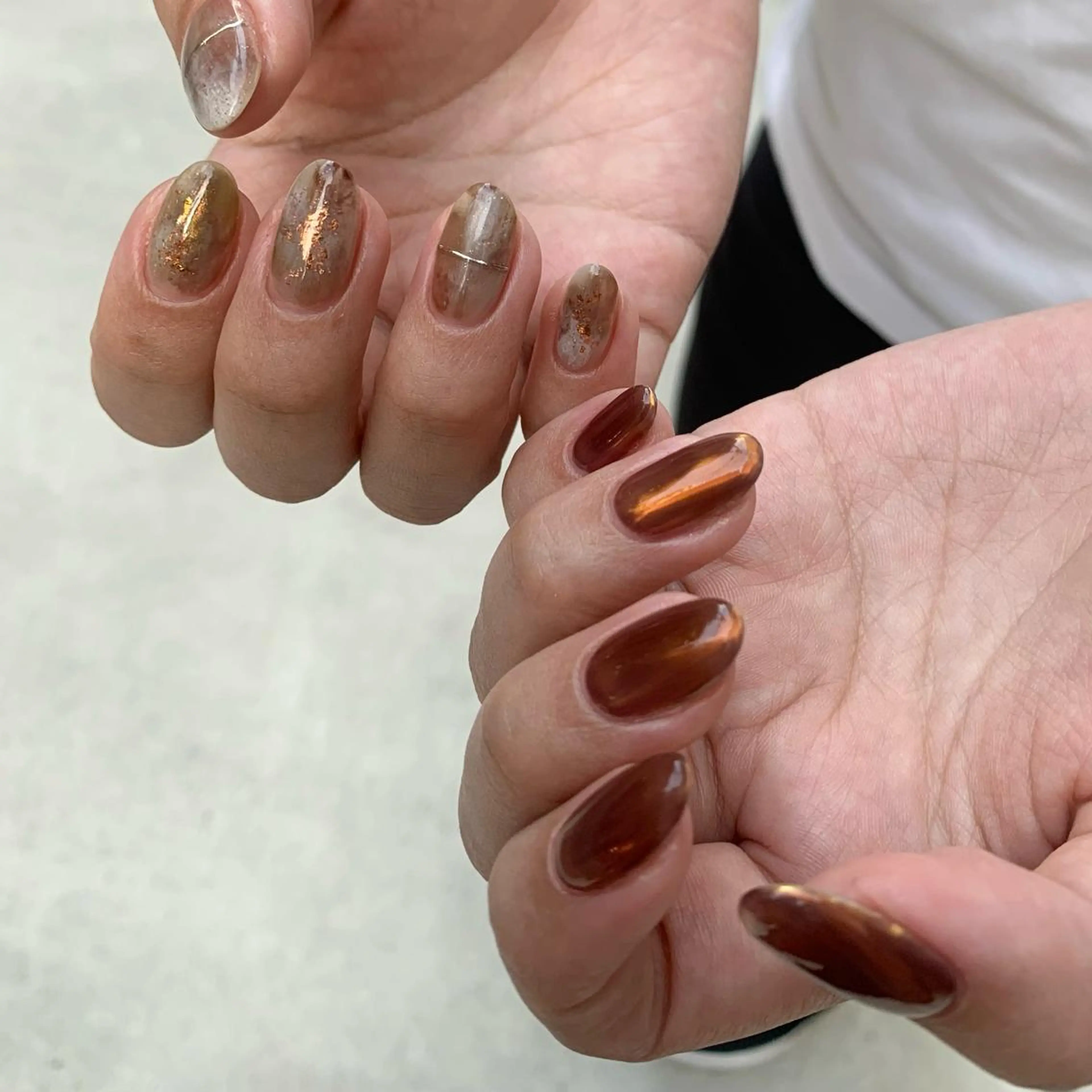 ネイル kana/モード ・グランジ໒꒱のネイルデザイン