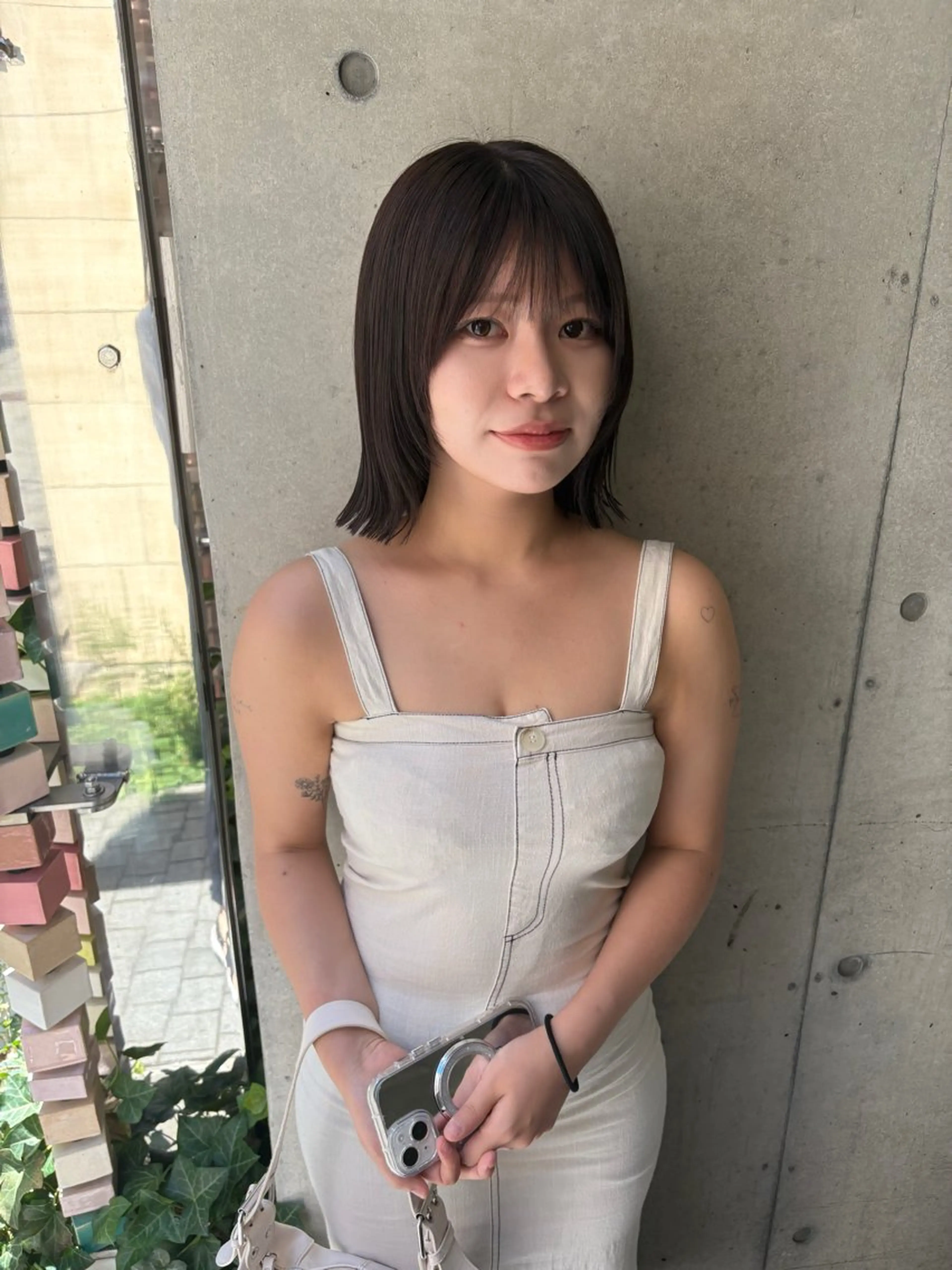 🎀カット（無料）+カラー+ケアプロアイロントリートメントの写真