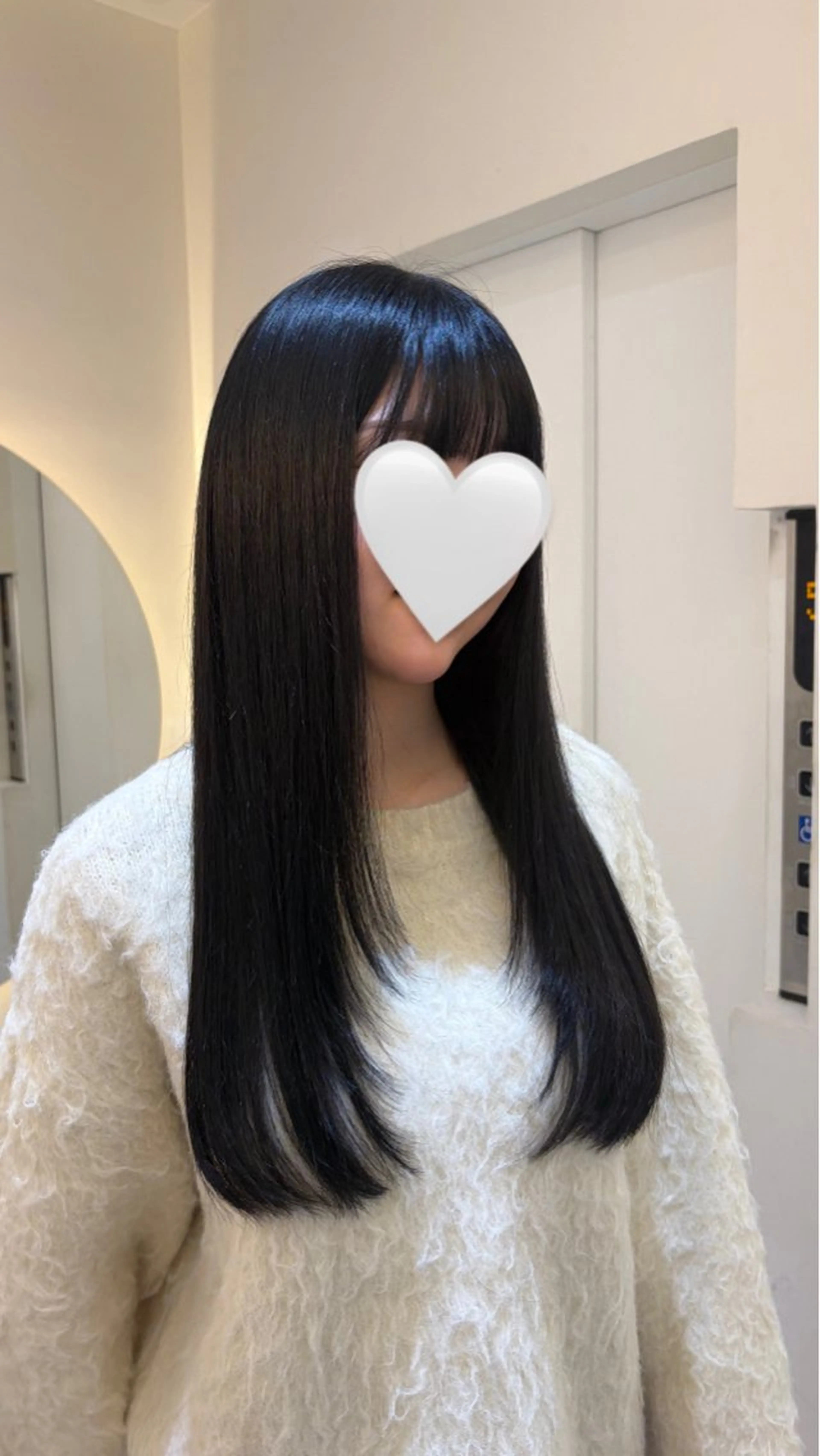 ロング カラー カット ヘアカラー nok所属・レイヤー/ベージュ/ どますず🌺のヘアスタイル