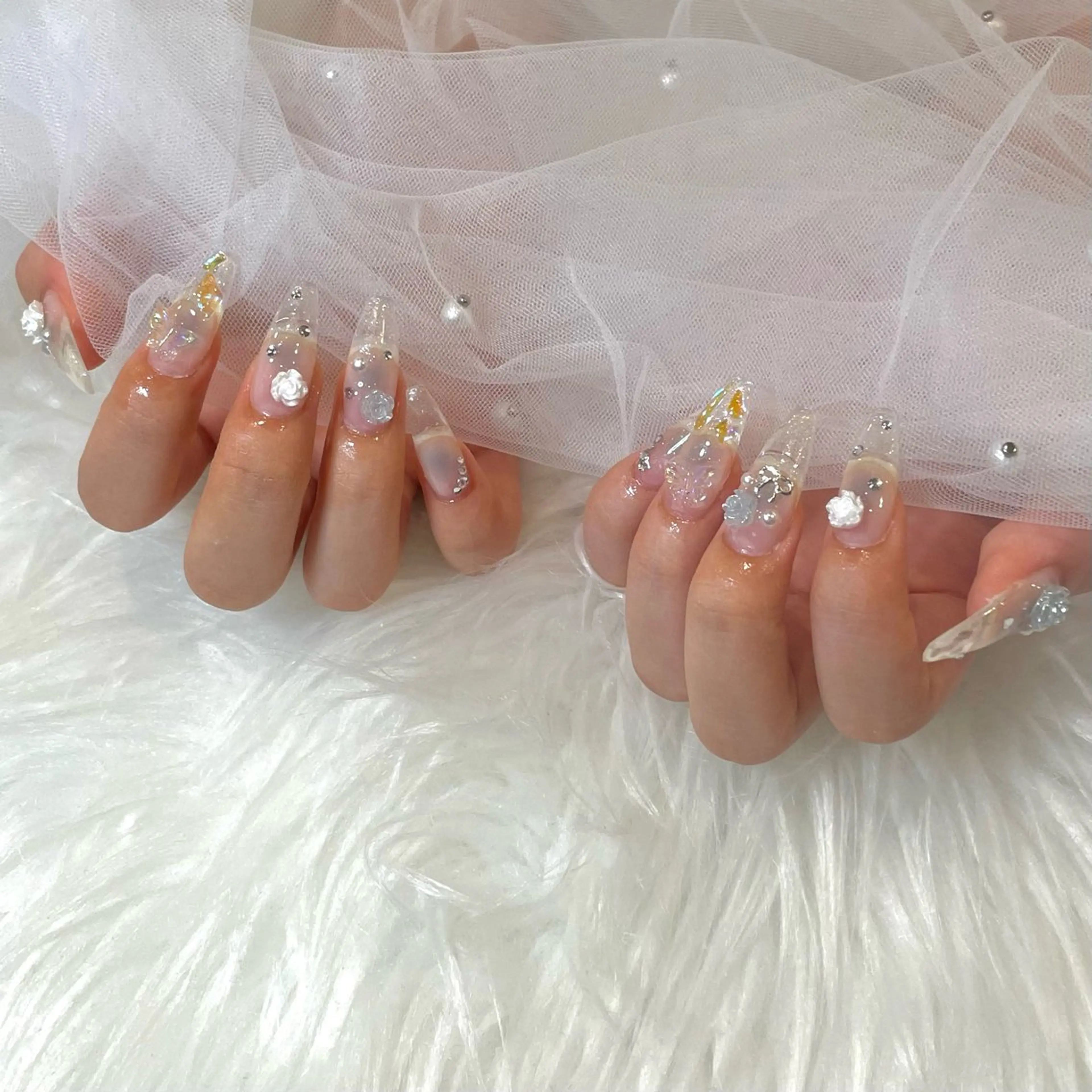 ネイル ハンドネイル yurika 🌷.*･ﾟのネイルデザイン