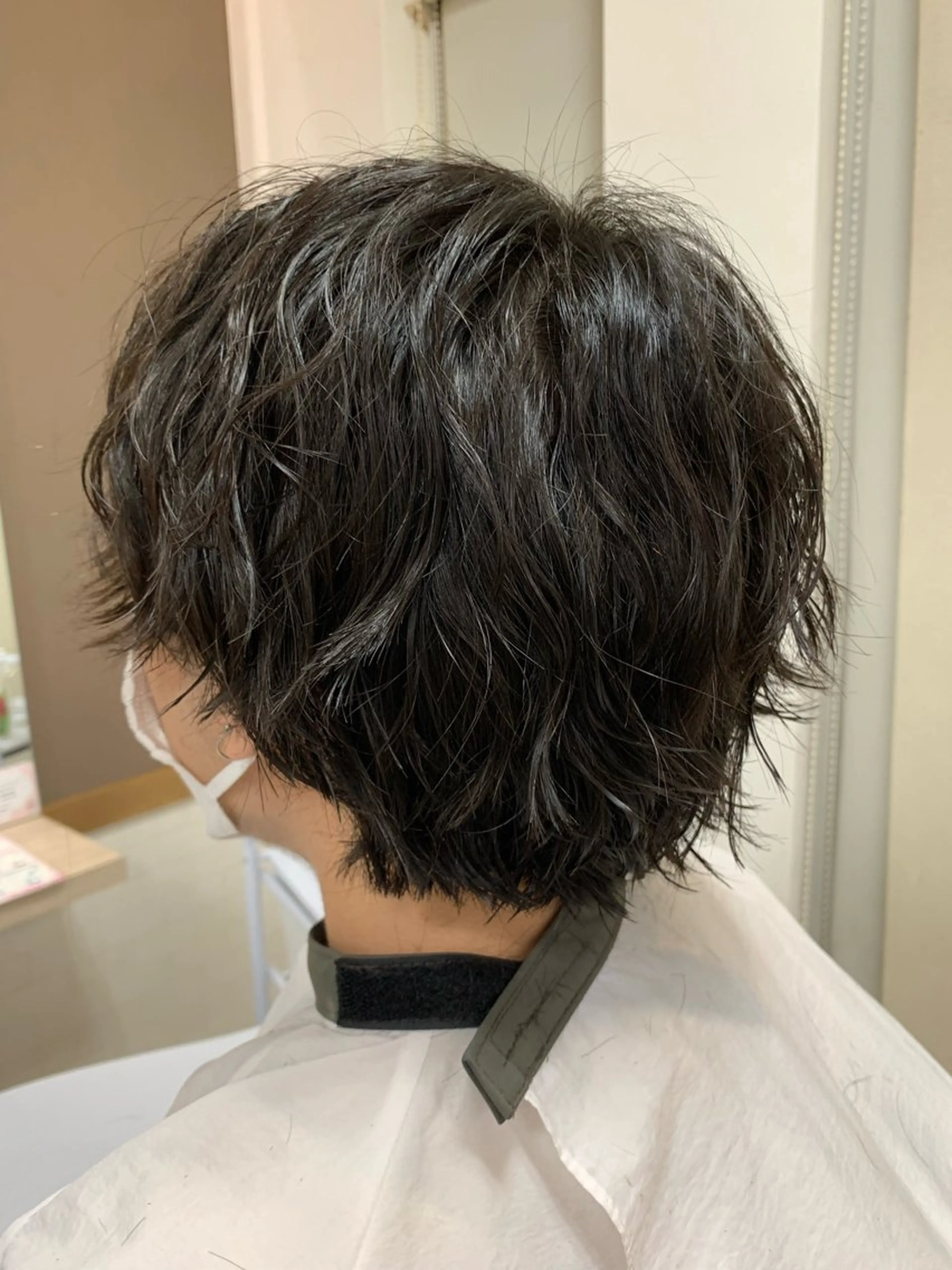 カット+パーマの写真