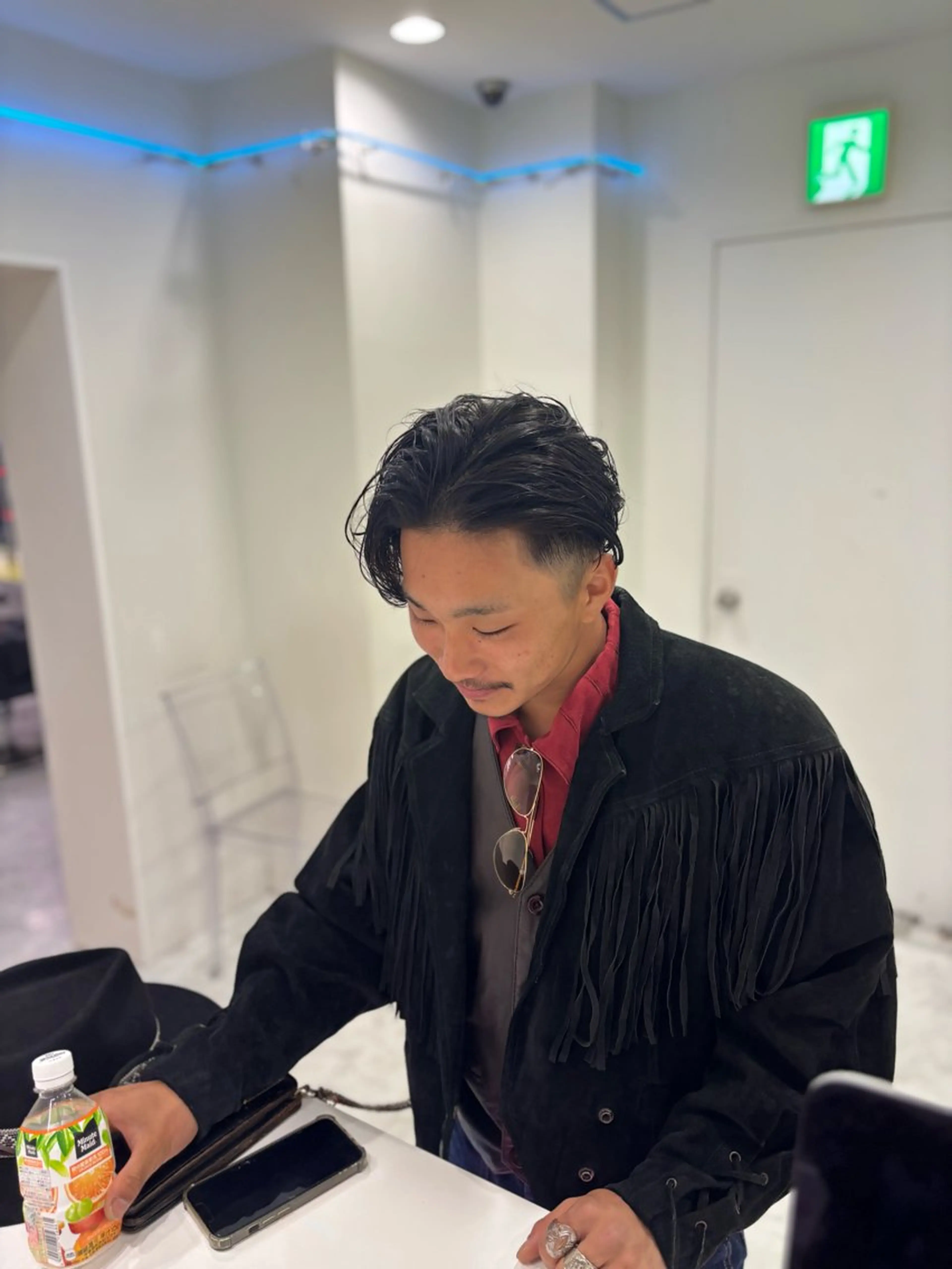 ショート パーマ カット パーマ 大人っぽベージュ🤍 当日予約◎ヒロトのヘアスタイル