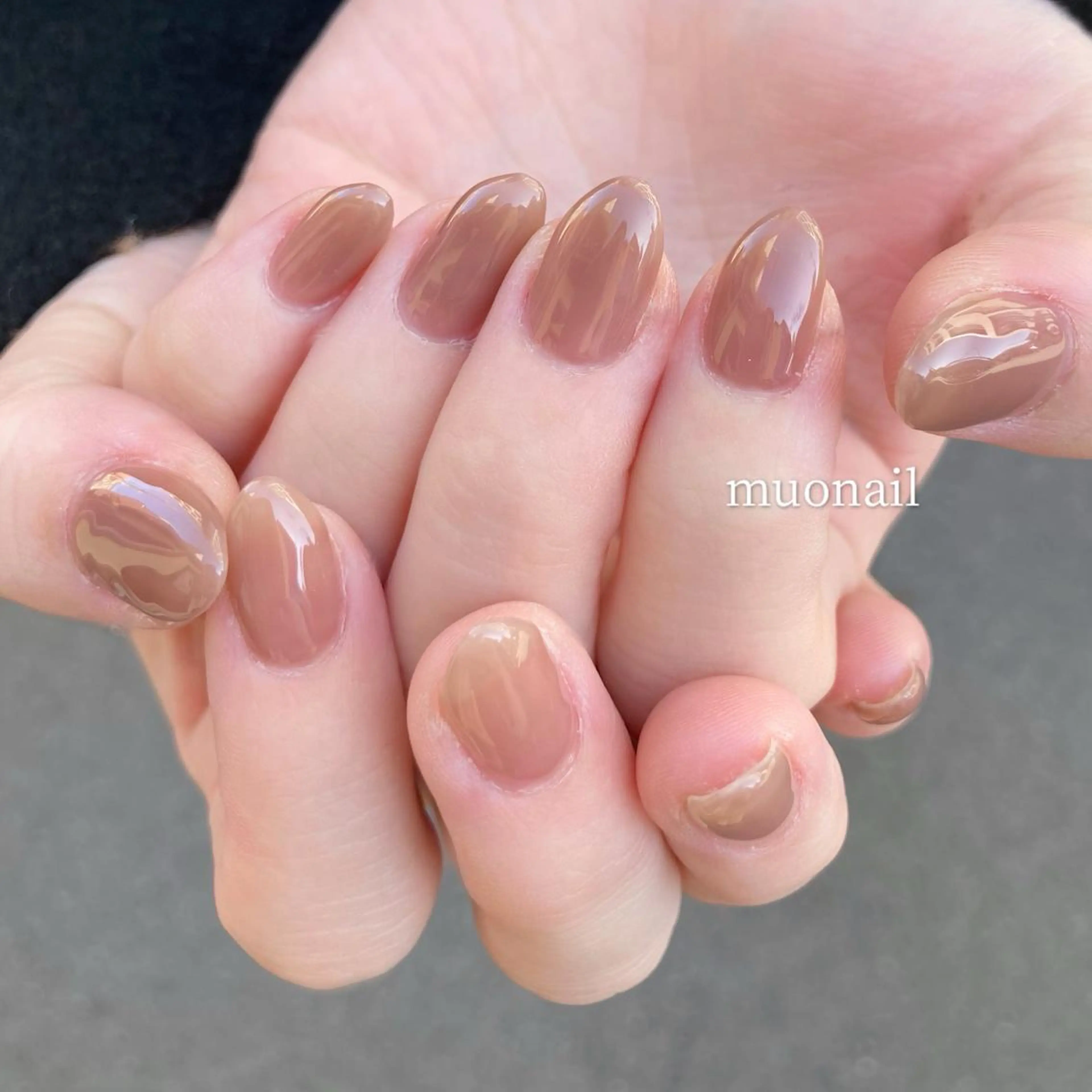 ネイル ワンカラーネイル Sand by muoのネイルデザイン