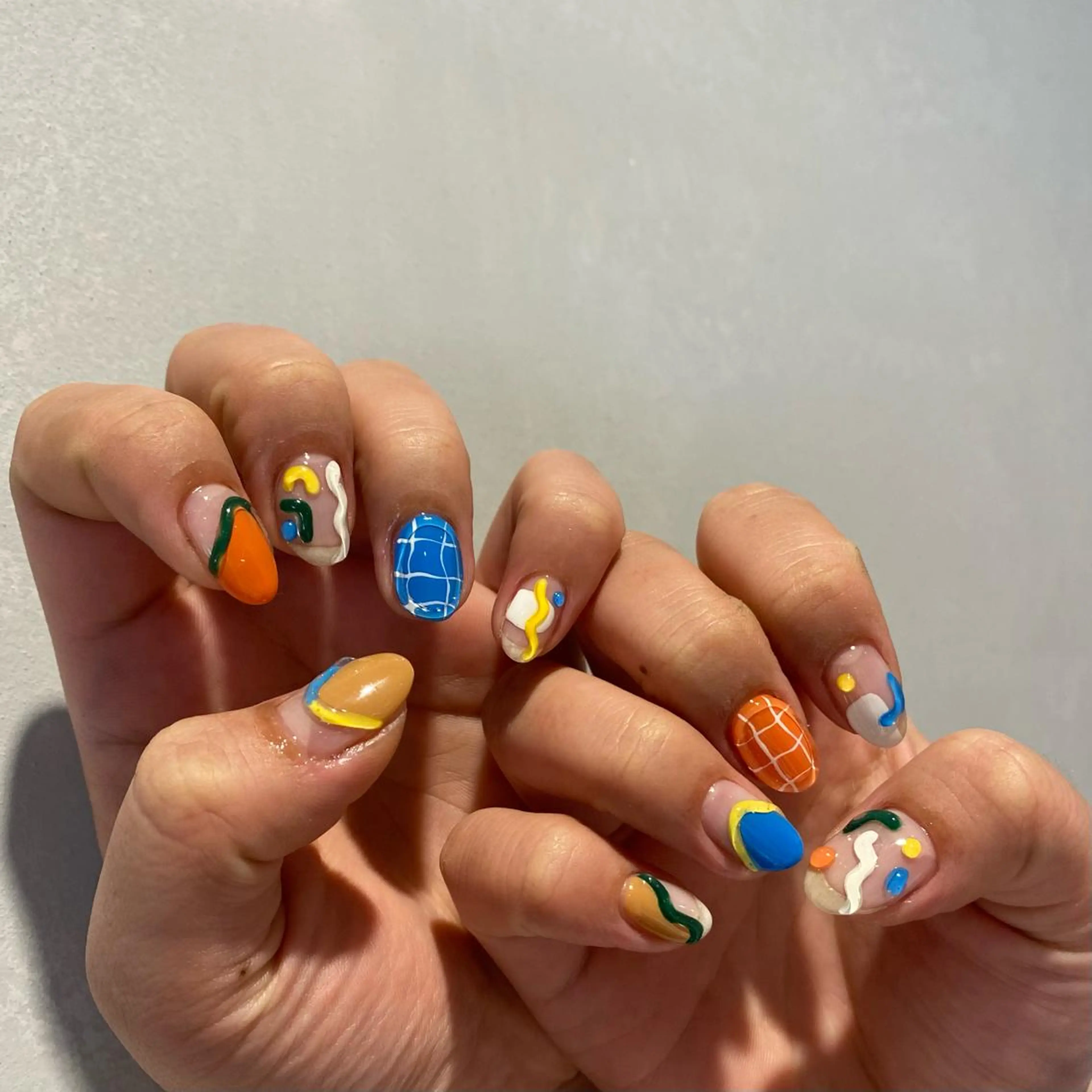 ネイル ニュアンスネイル ハンドネイル RINO AMANE nailのネイルデザイン
