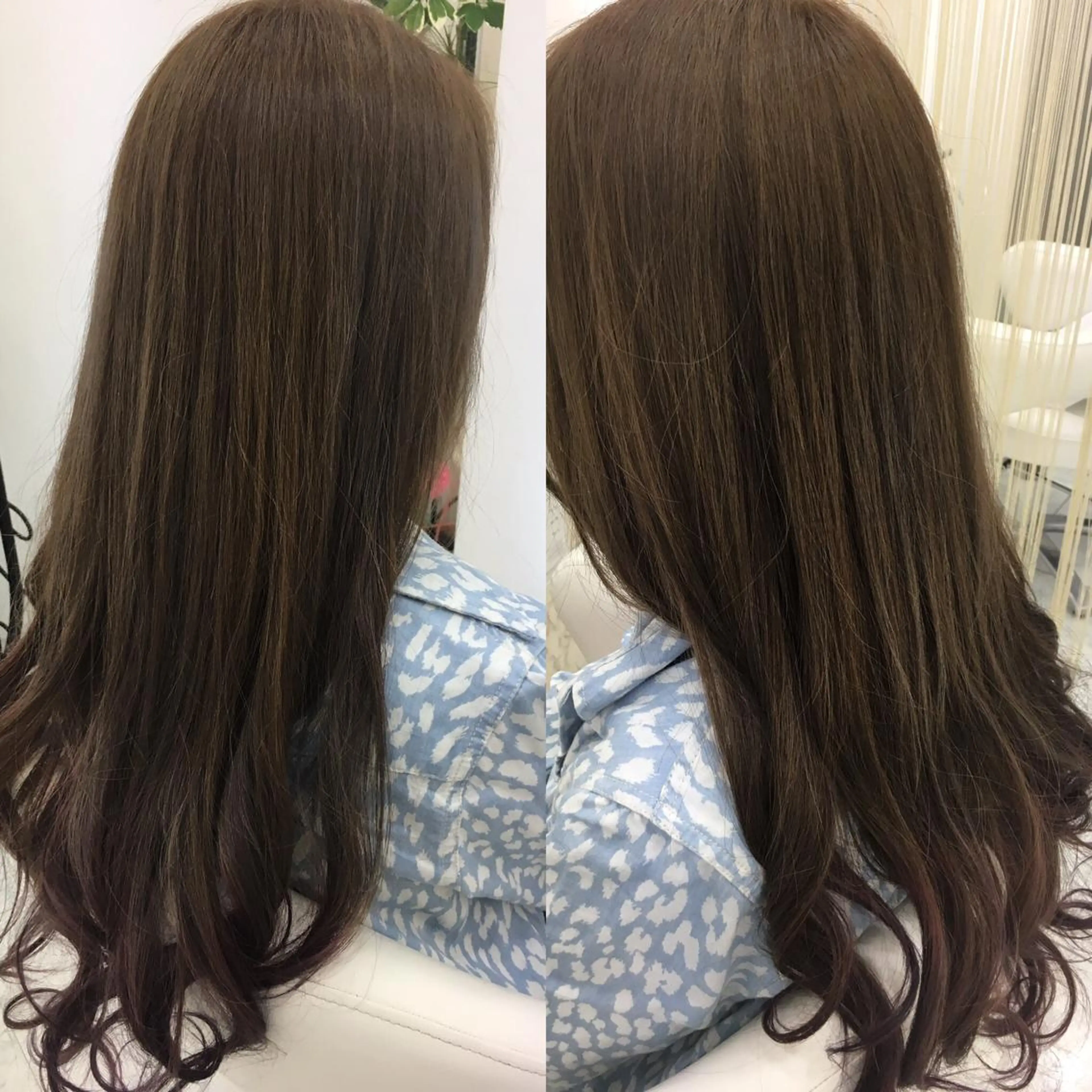 ロング カラー ハイライトカラー イルミナカラー ハイライト 佐藤 祥太のヘアスタイル