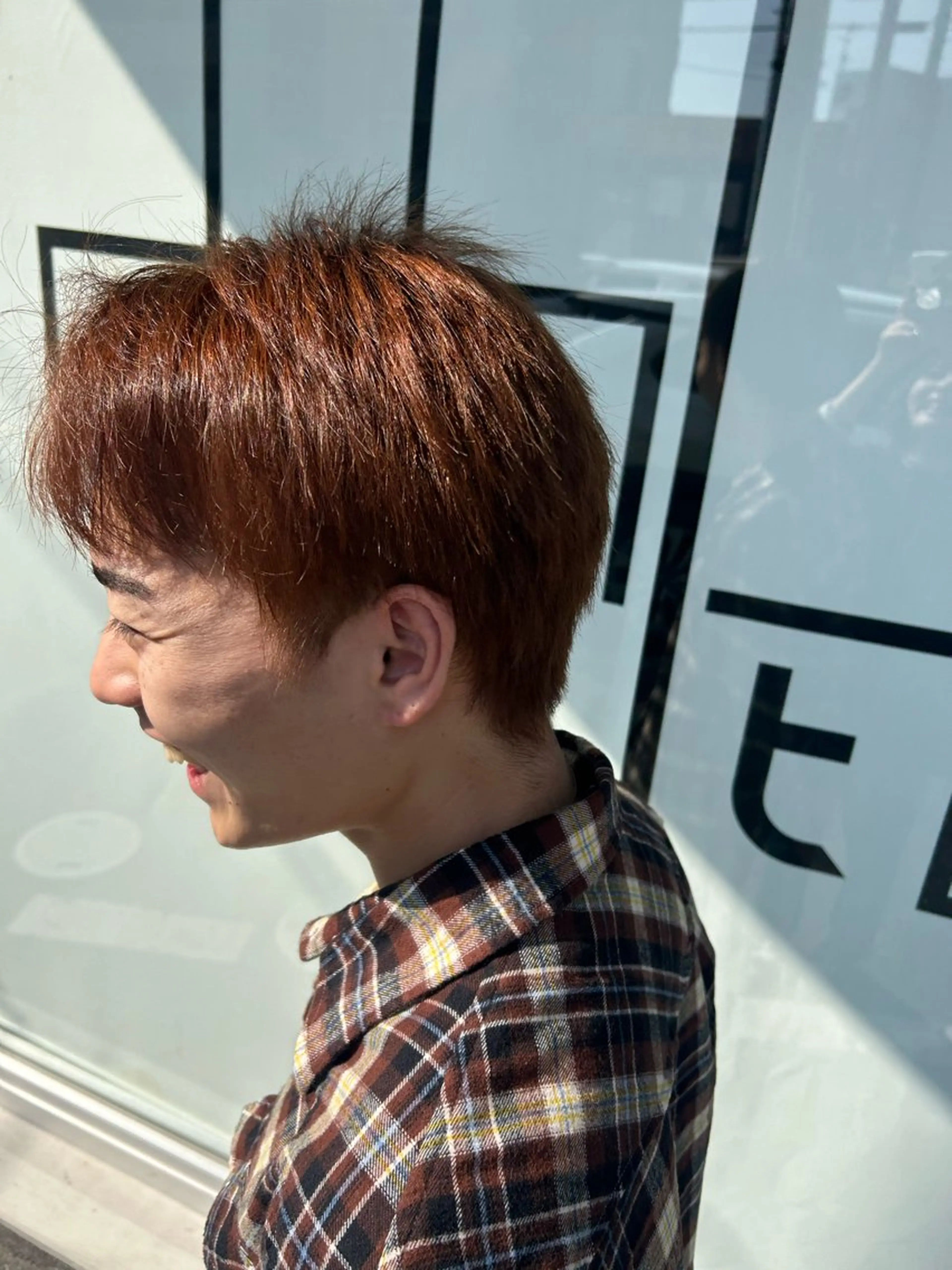 カラー メンズ 成田 有沙のヘアスタイル