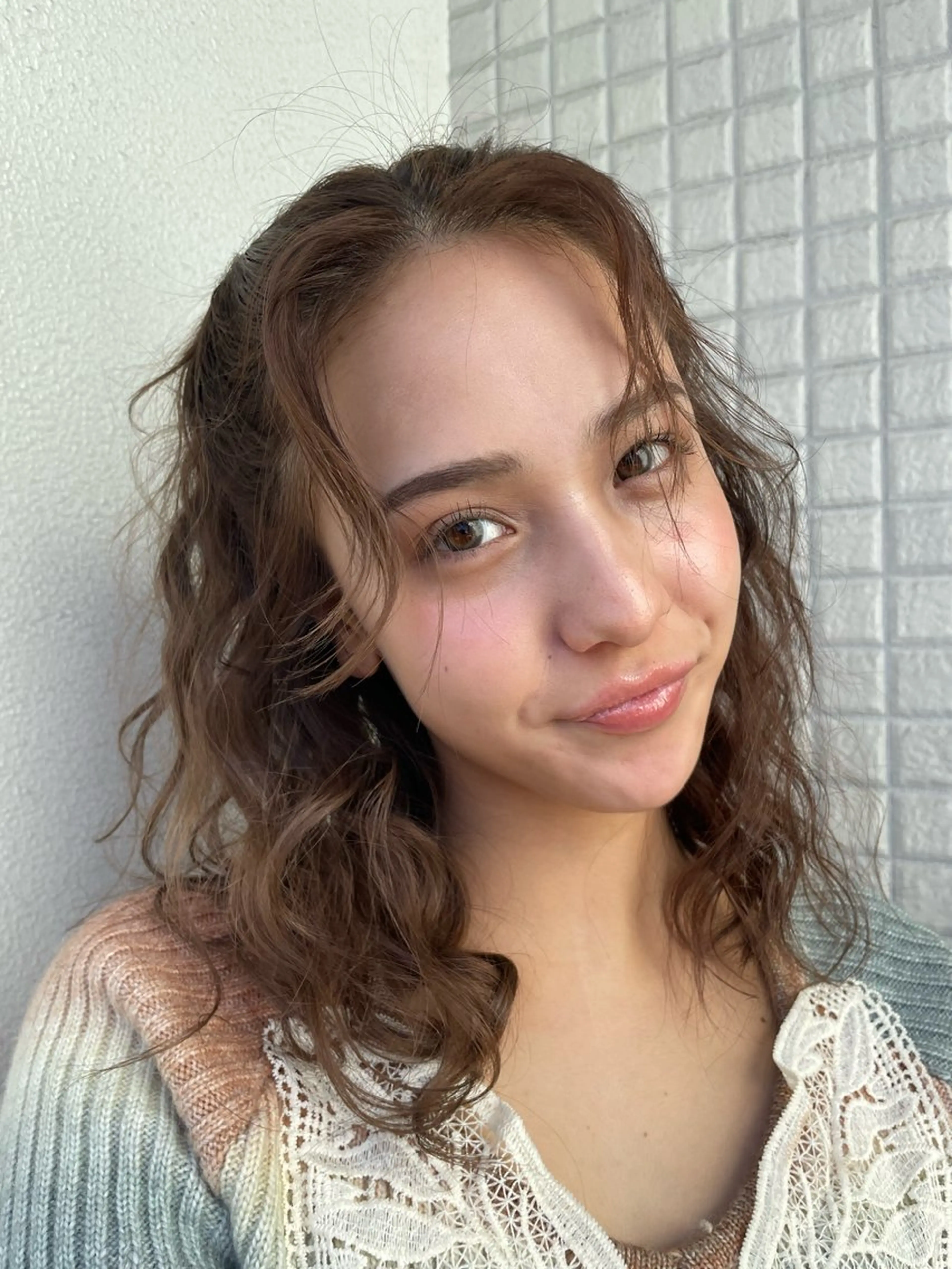 ロング カラー パーマ カット パーマ トリートメント Toiro 横浜所属・🎀レイヤー/パーマ カラー/ai🎀のヘアスタイル