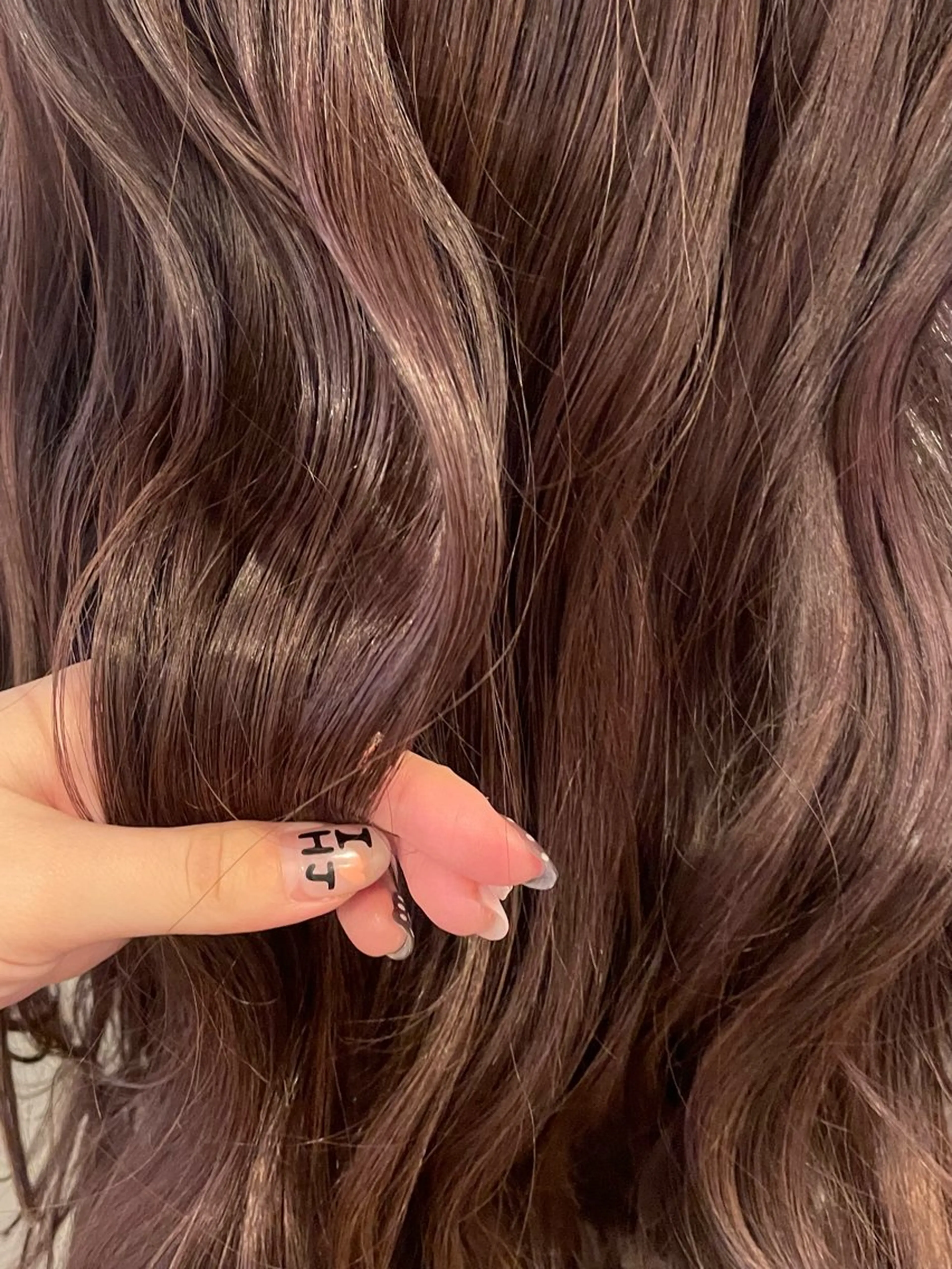 カラー 松室 伶奈 パーマモデル募集中のヘアスタイル