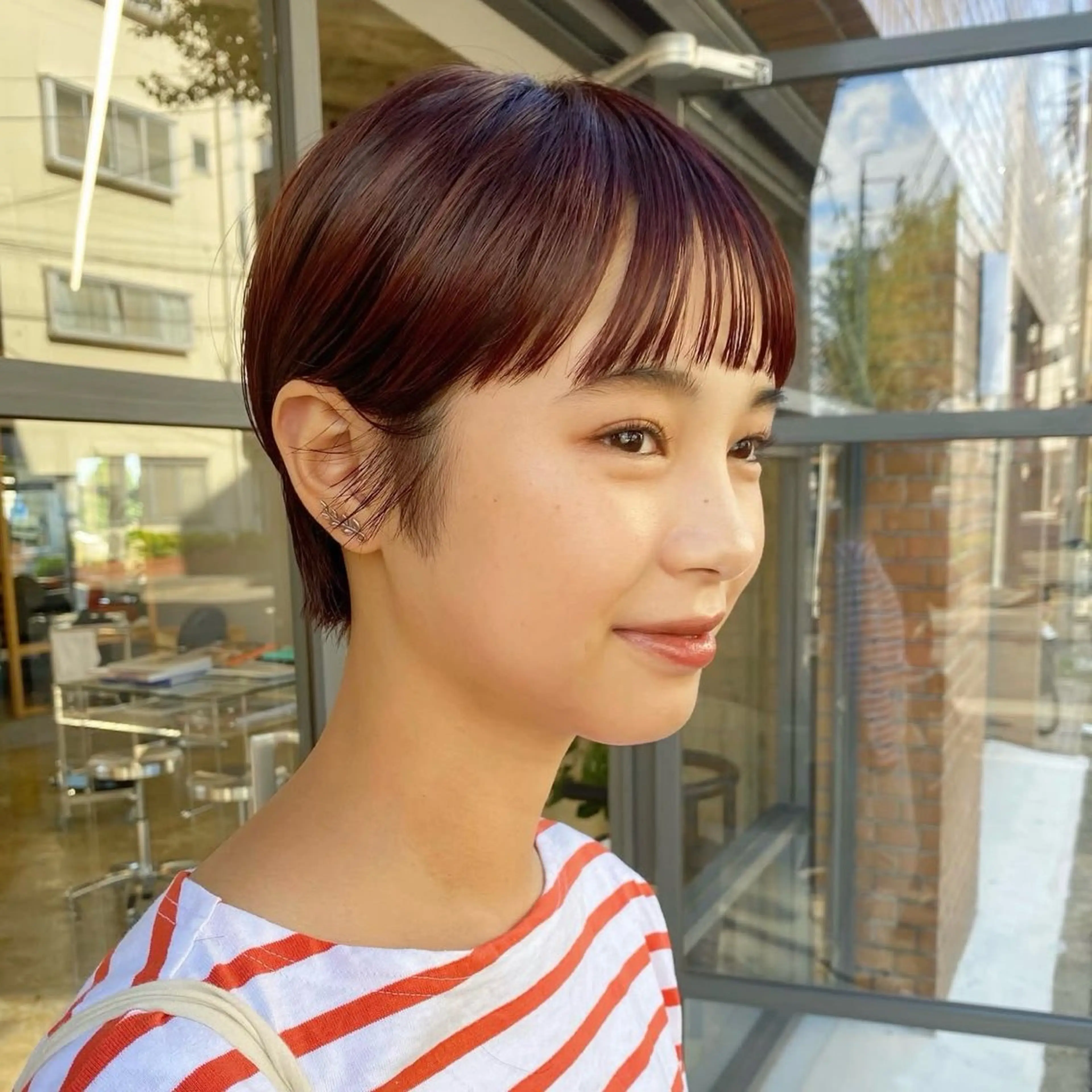 ショート ショートヘア yew scent所属・yuuka ショートのヘアスタイル