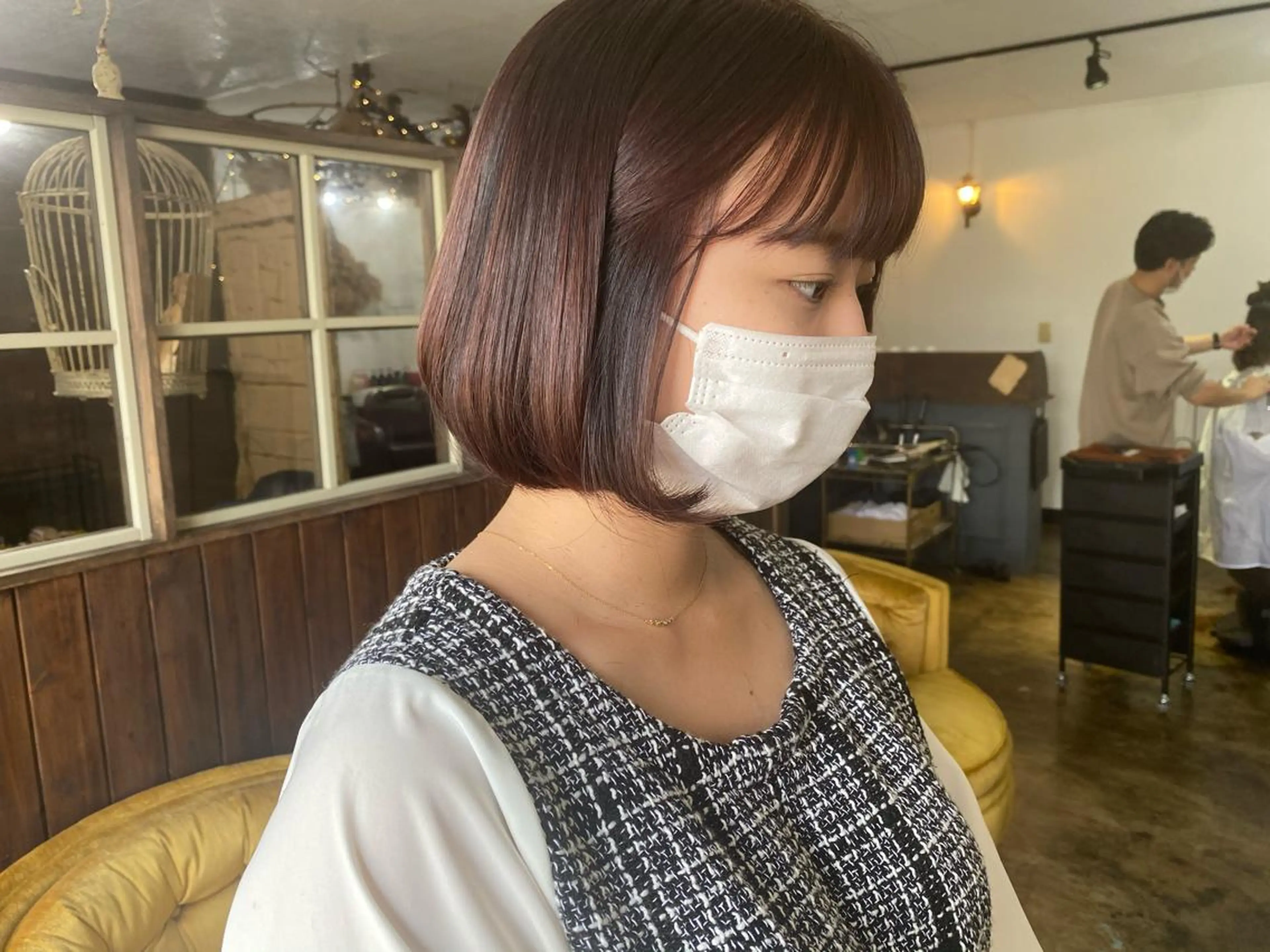 ショート カラー 艶カラー🫧 MOMOYOのヘアスタイル