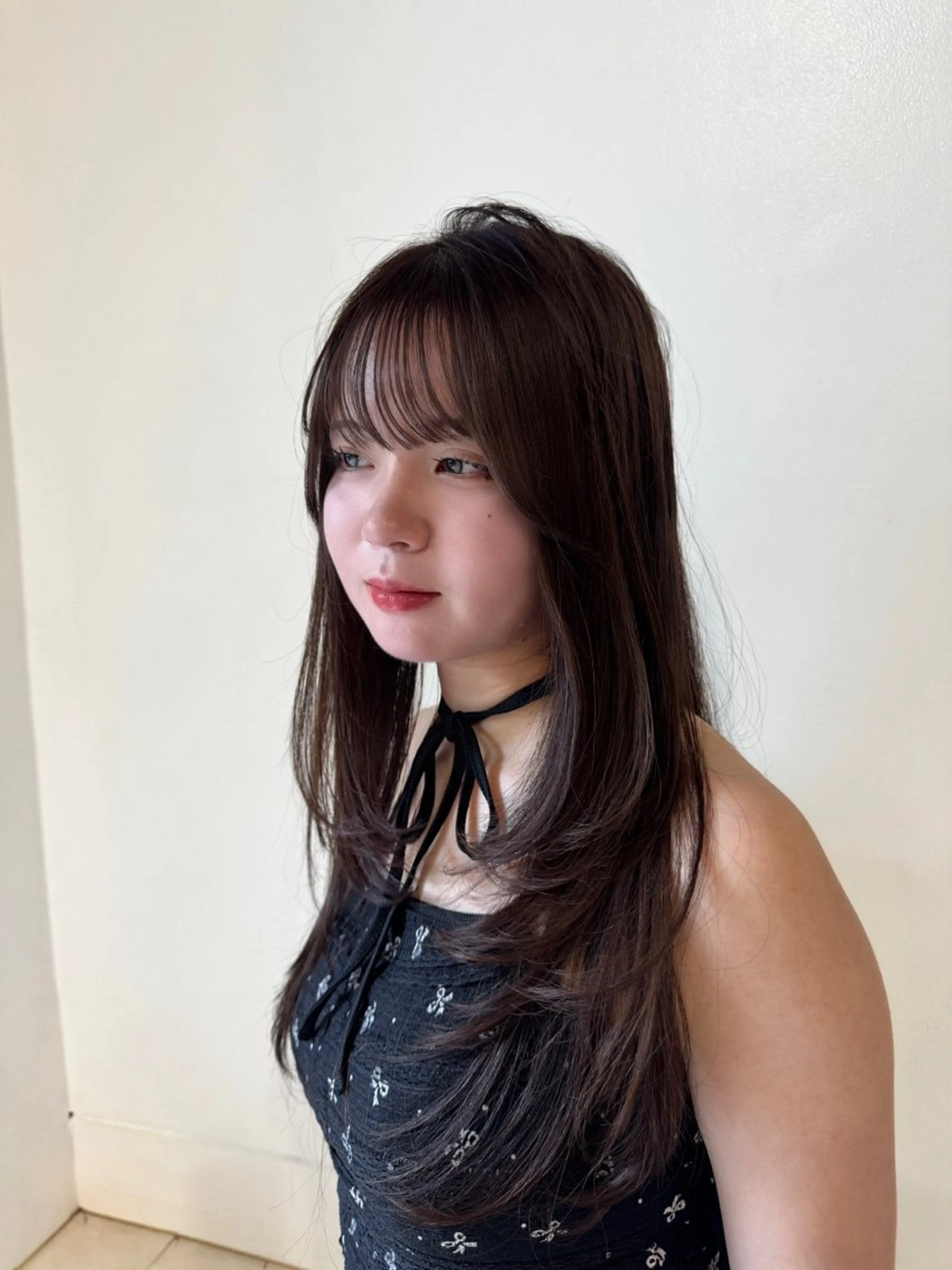 ロング カット ヘアカラー amoretto _kokoroのヘアスタイル
