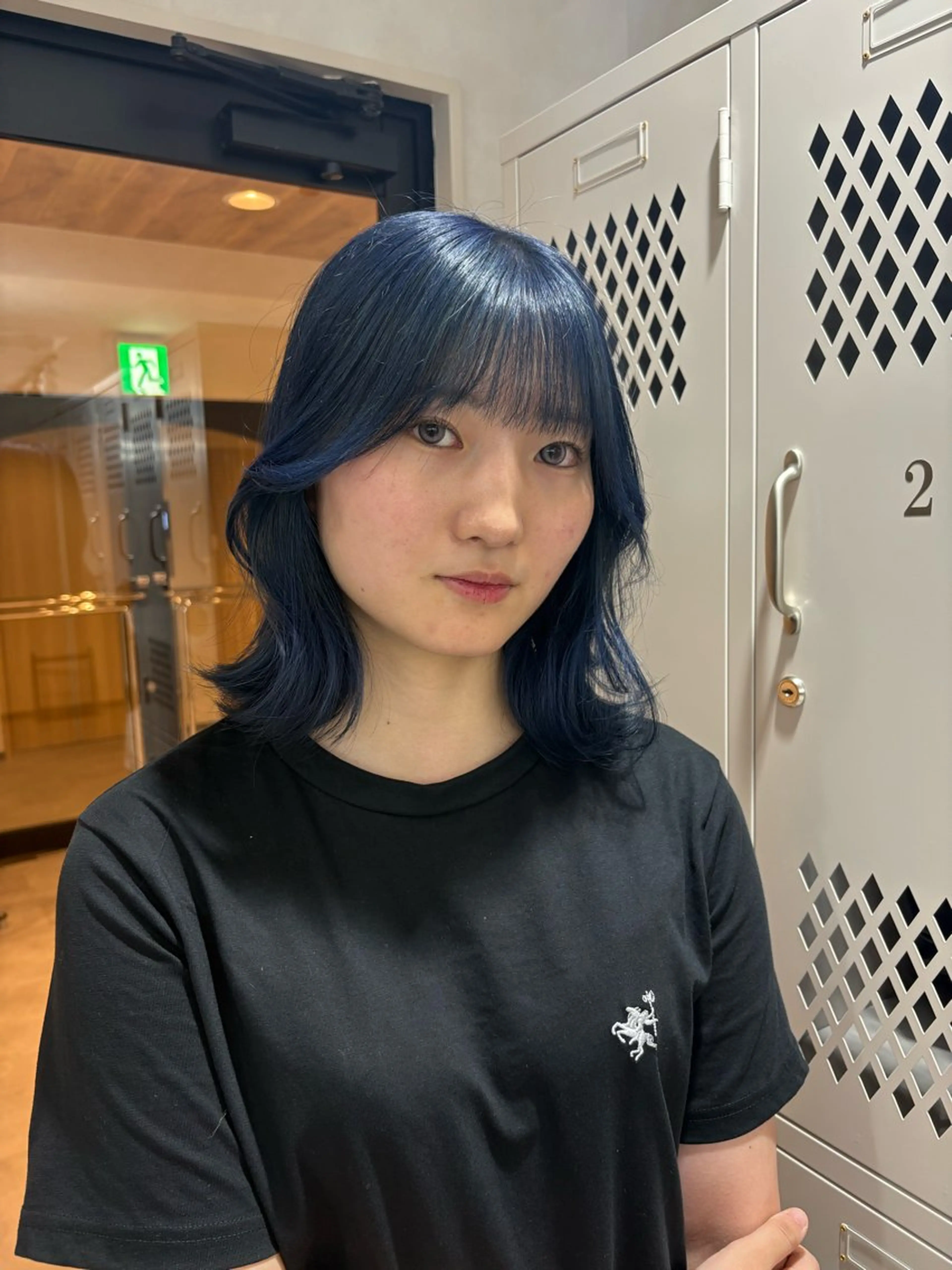 ミディアム AIRI🦋 韓国ヘアのヘアスタイル