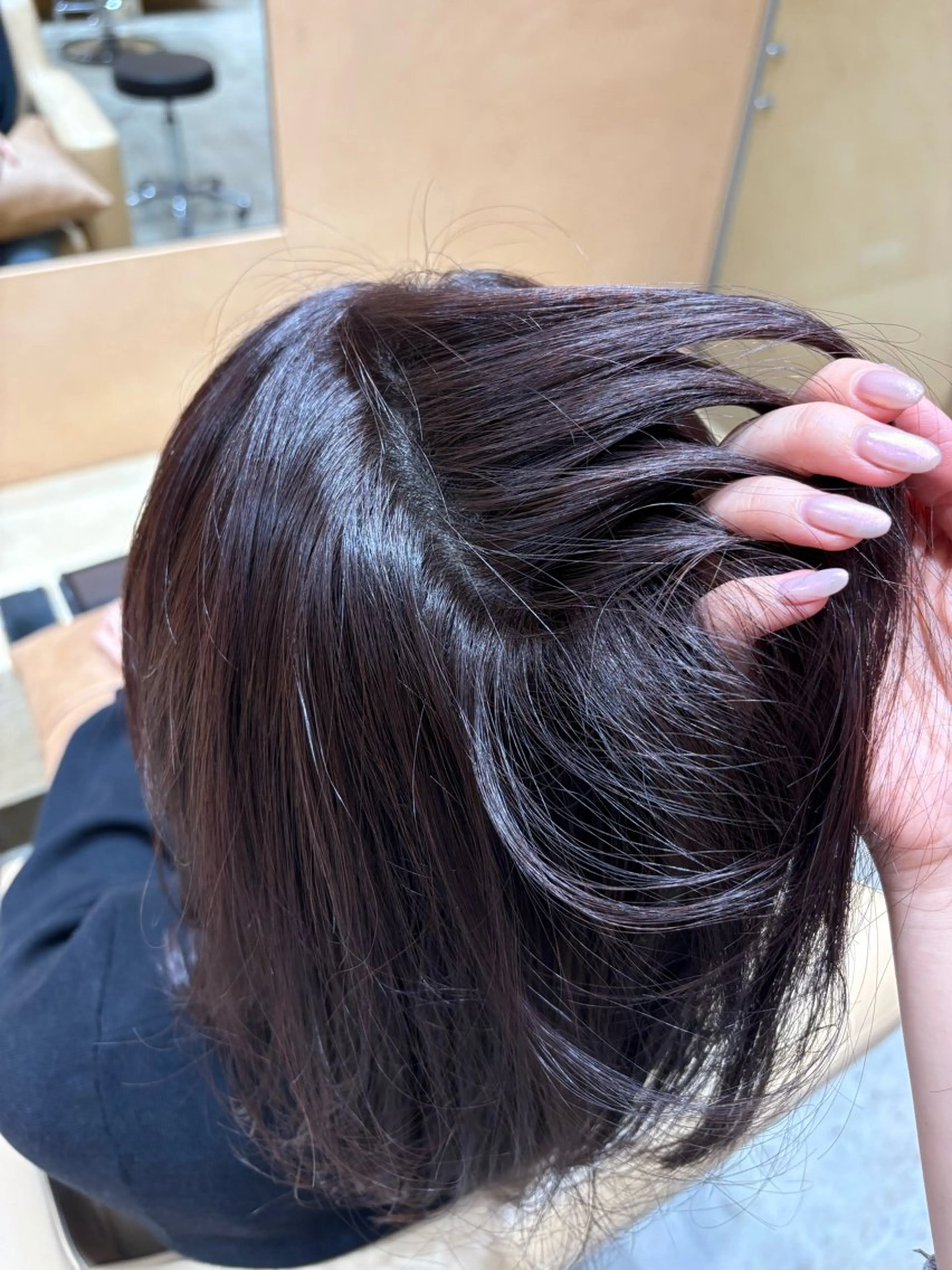 カラー ブラウンカラー ラベンダーカラー ヘアカラー トリートメント hairmakeONE 009所属・ONE009 ハナ🎀のヘアスタイル