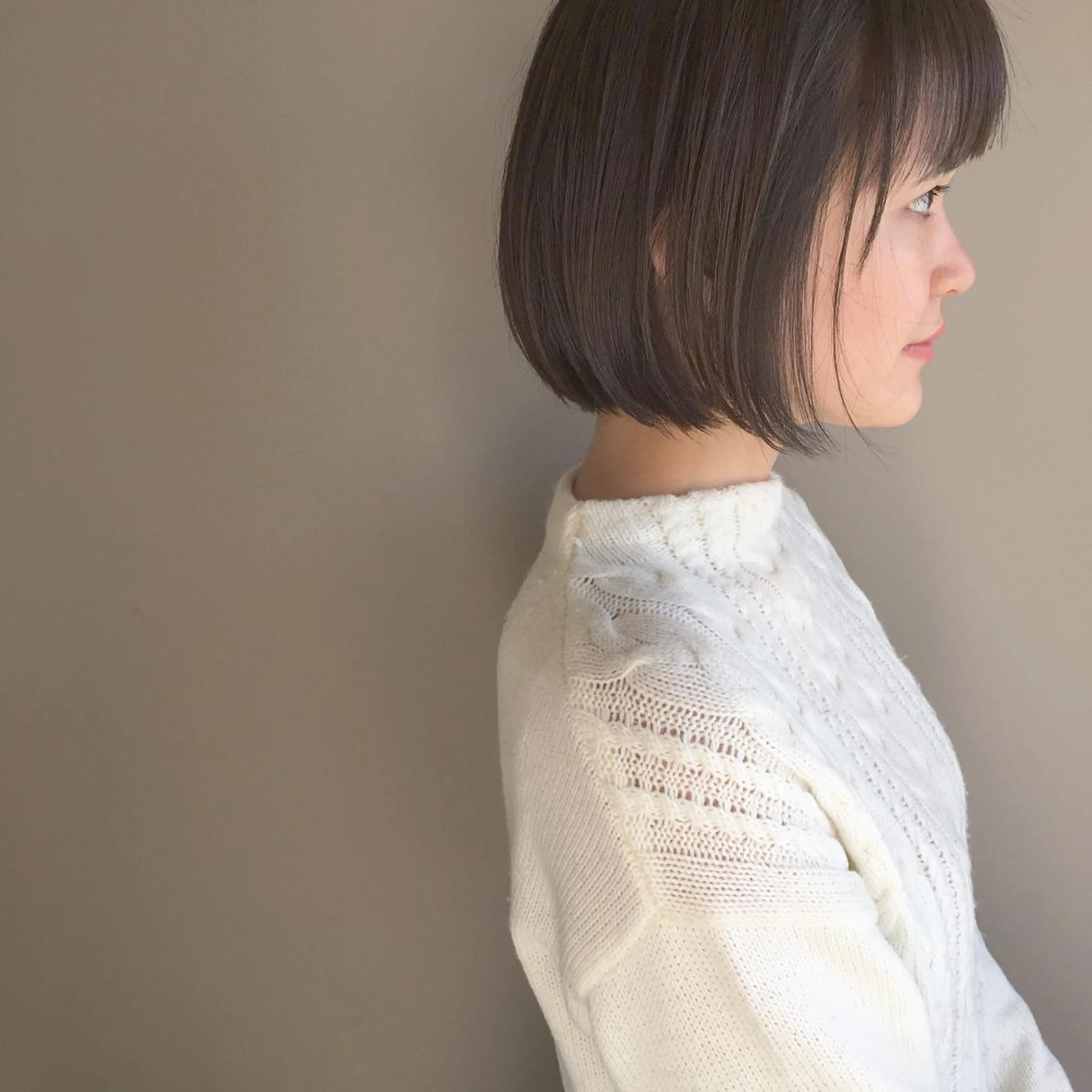 ショート カラー ボブ レイヤーカット BLend 渋谷のヘアスタイル