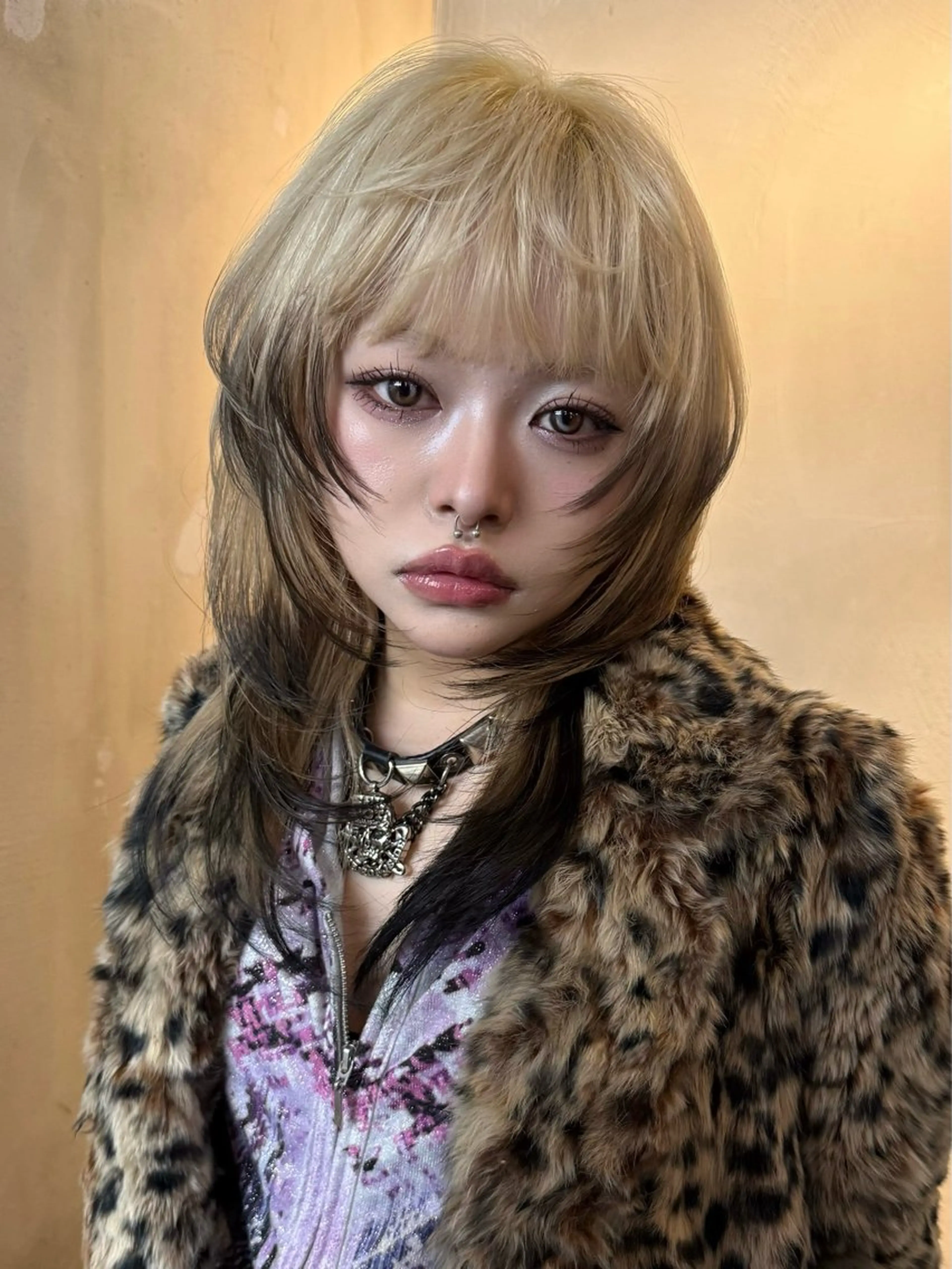 セミロング カラー カット ヘアカラー トリートメント ウルフ/レイヤー ⚡️ITSUKU⚡️のヘアスタイル