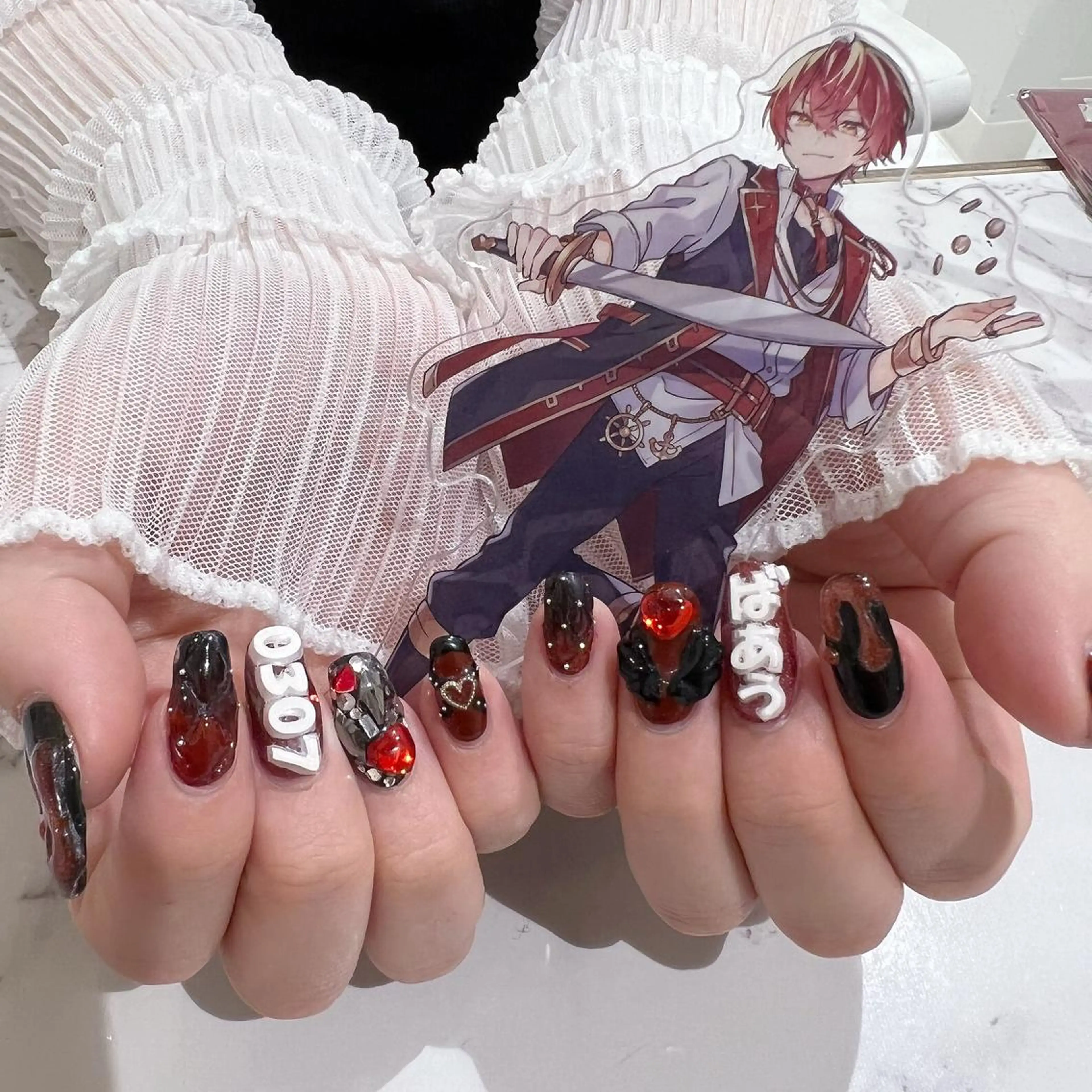 ネイル PLATINUM   DOLL【プラチナムドール】所属・ひろこ eyelist🎀のマツエク・マツパデザイン