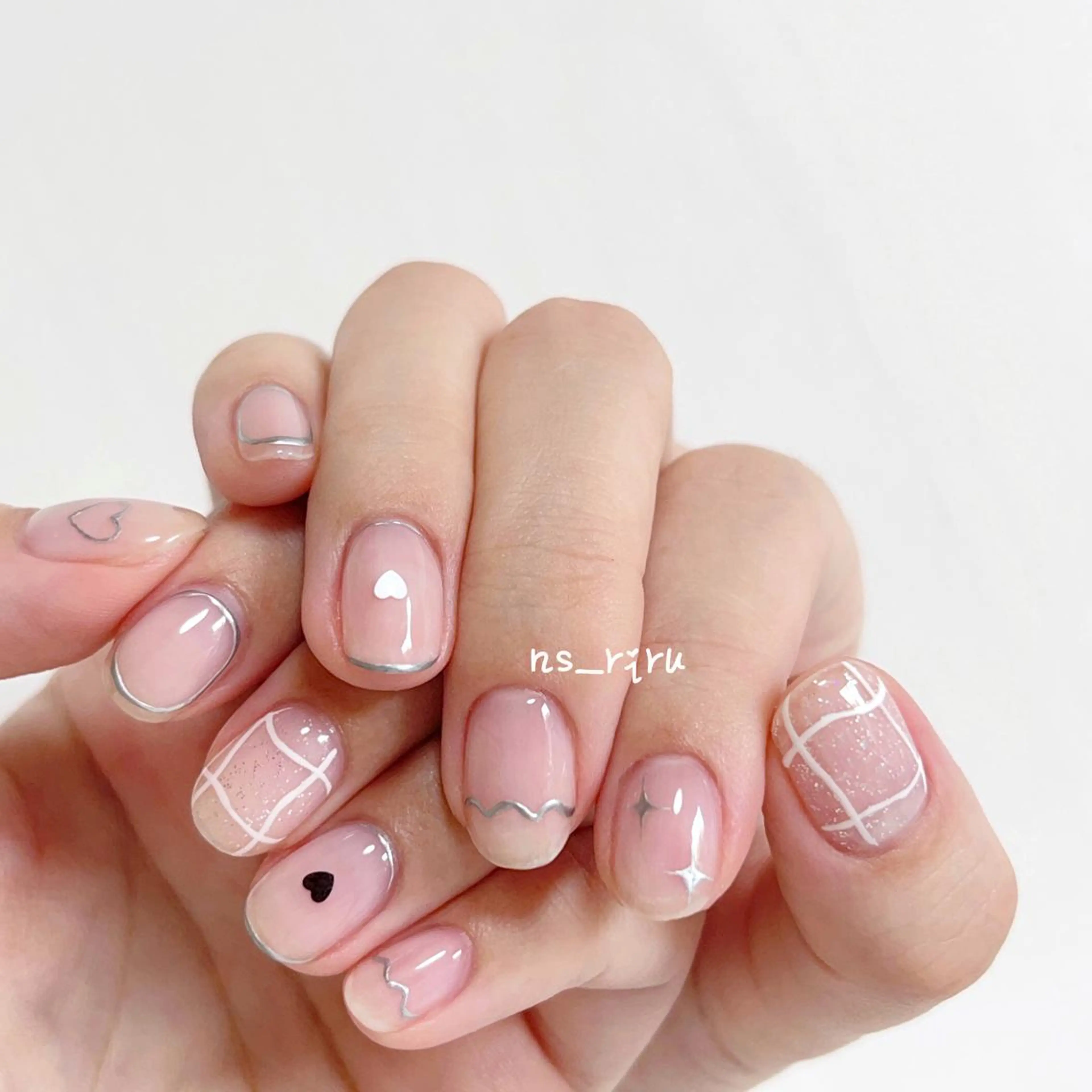 ネイル Nail salon - riru -所属・ネイリスト Nokaのネイルデザイン