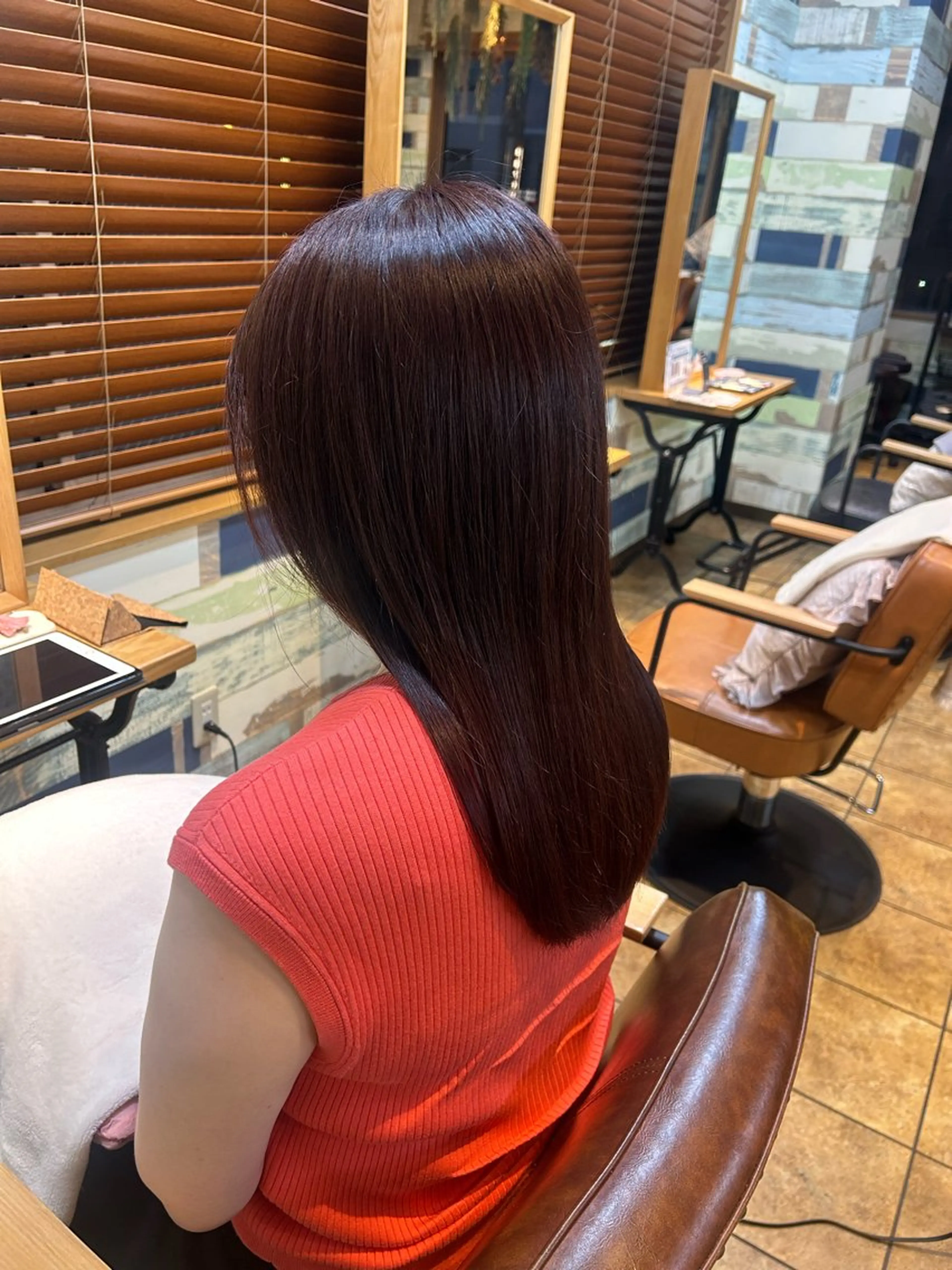カラー ヘアカラー 透明感カラー🫧🩵 林　菜々美のヘアスタイル